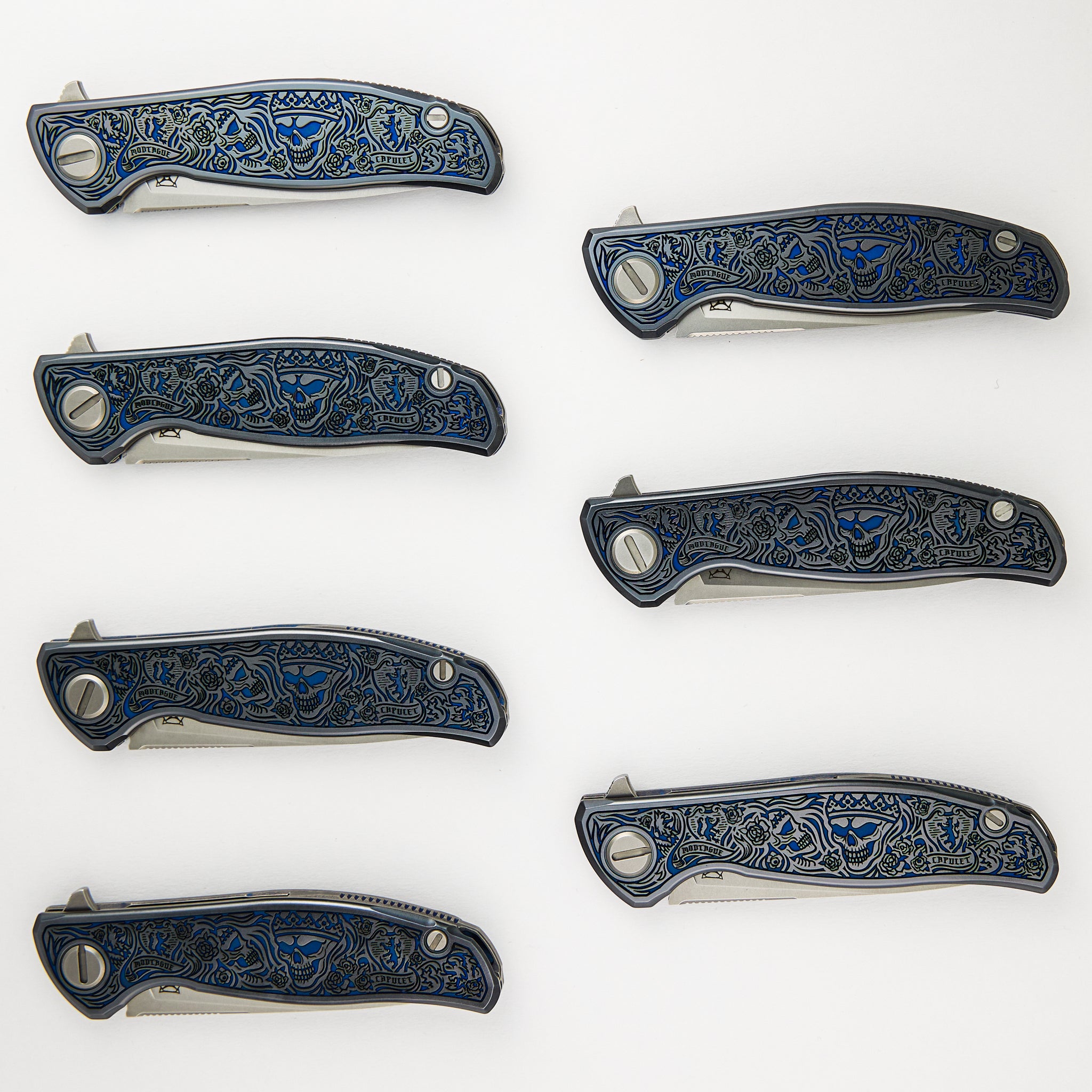 Shirogorov / Ti2 Design "Romeo and Juliet" F95 - M390 Blade - Titanium Handle - MRBS - Completed