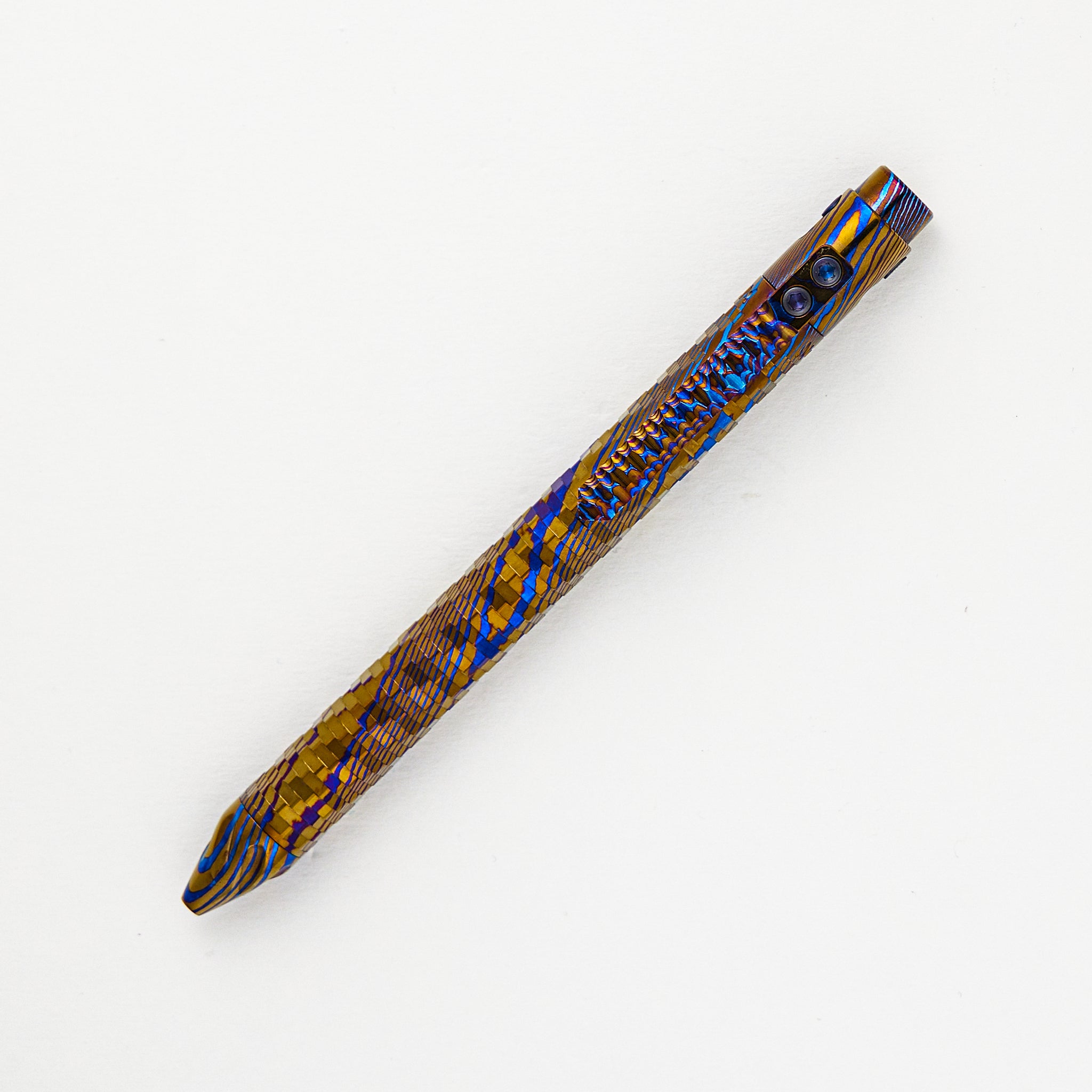 TiButton - MokuTi Parker Full Digital RH SL Full Build With Helix Tip Pen