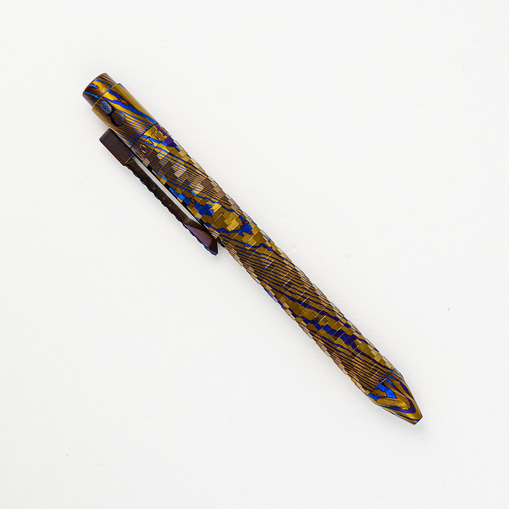 TiButton - MokuTi Parker Full Digital RH SL Full Build With Helix Tip Pen