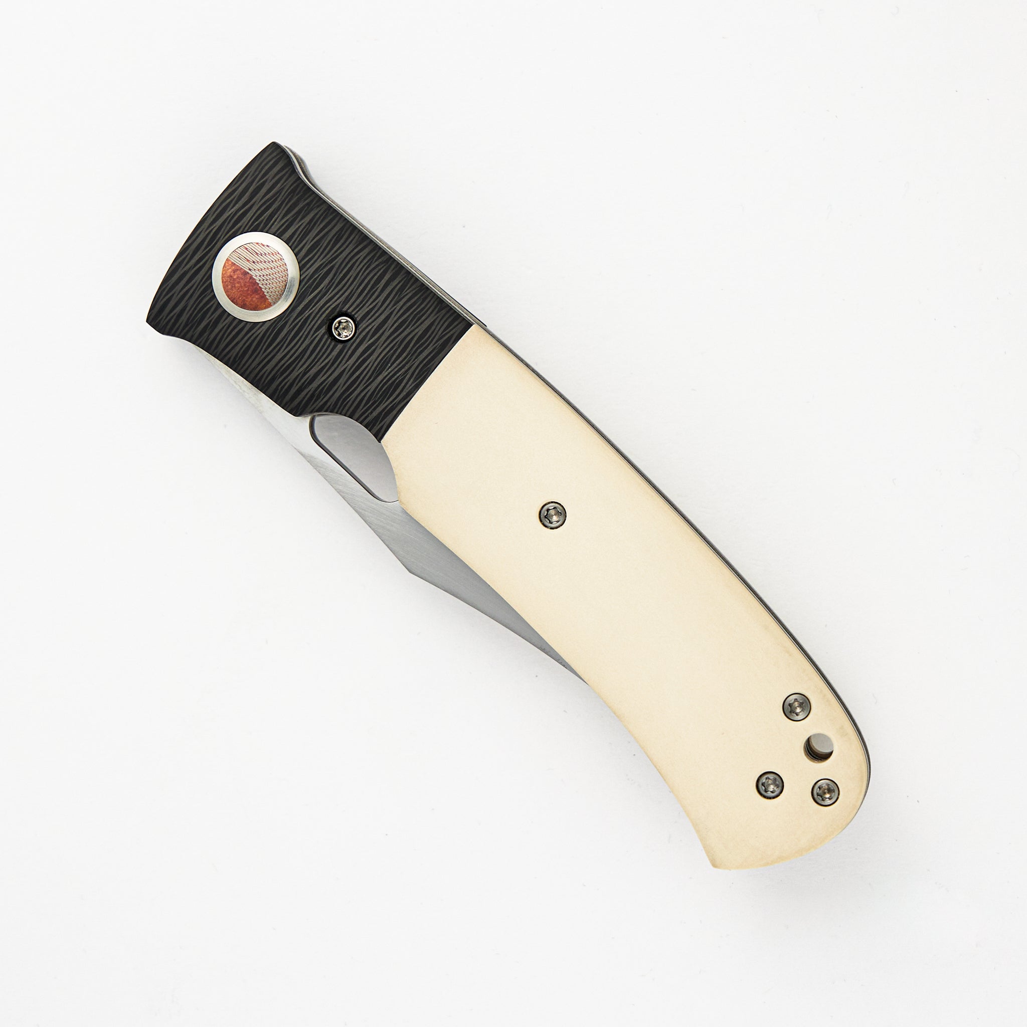 Kevin Foster Collaboration Bolstered TNT Large Linerlock Bowie