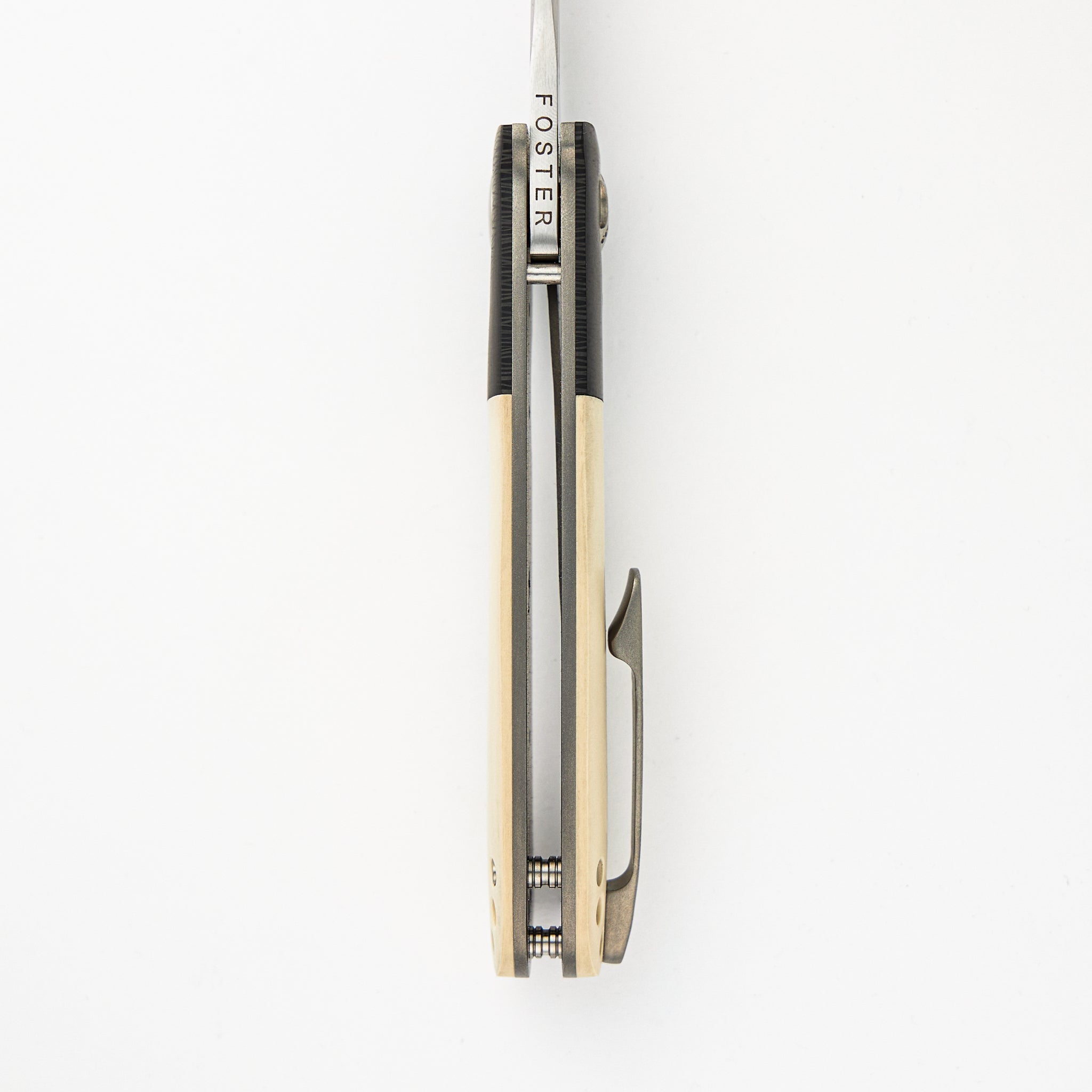 Kevin Foster Collaboration Bolstered TNT Large Linerlock Bowie