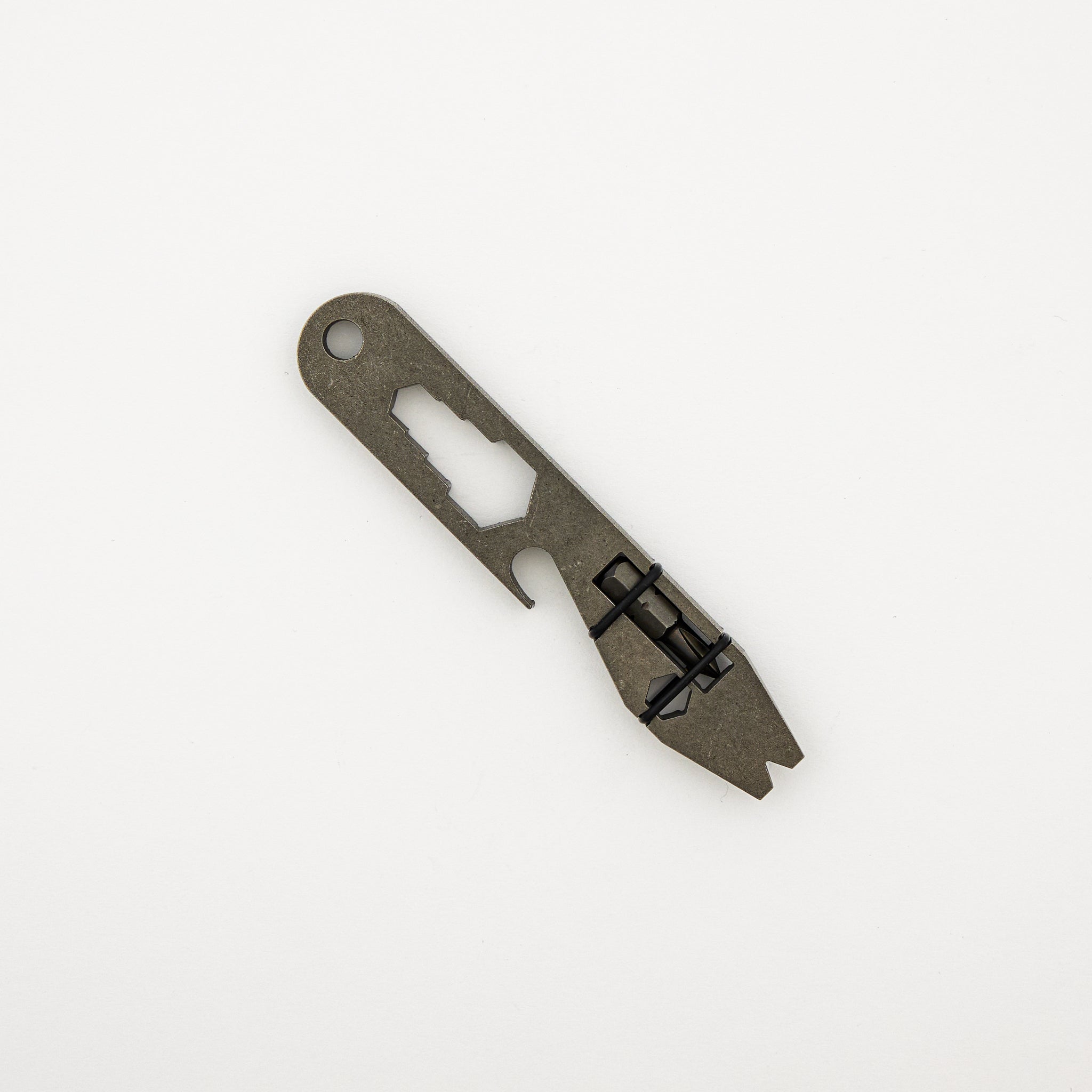 Titanium Keychain Multi-Tool - Natural