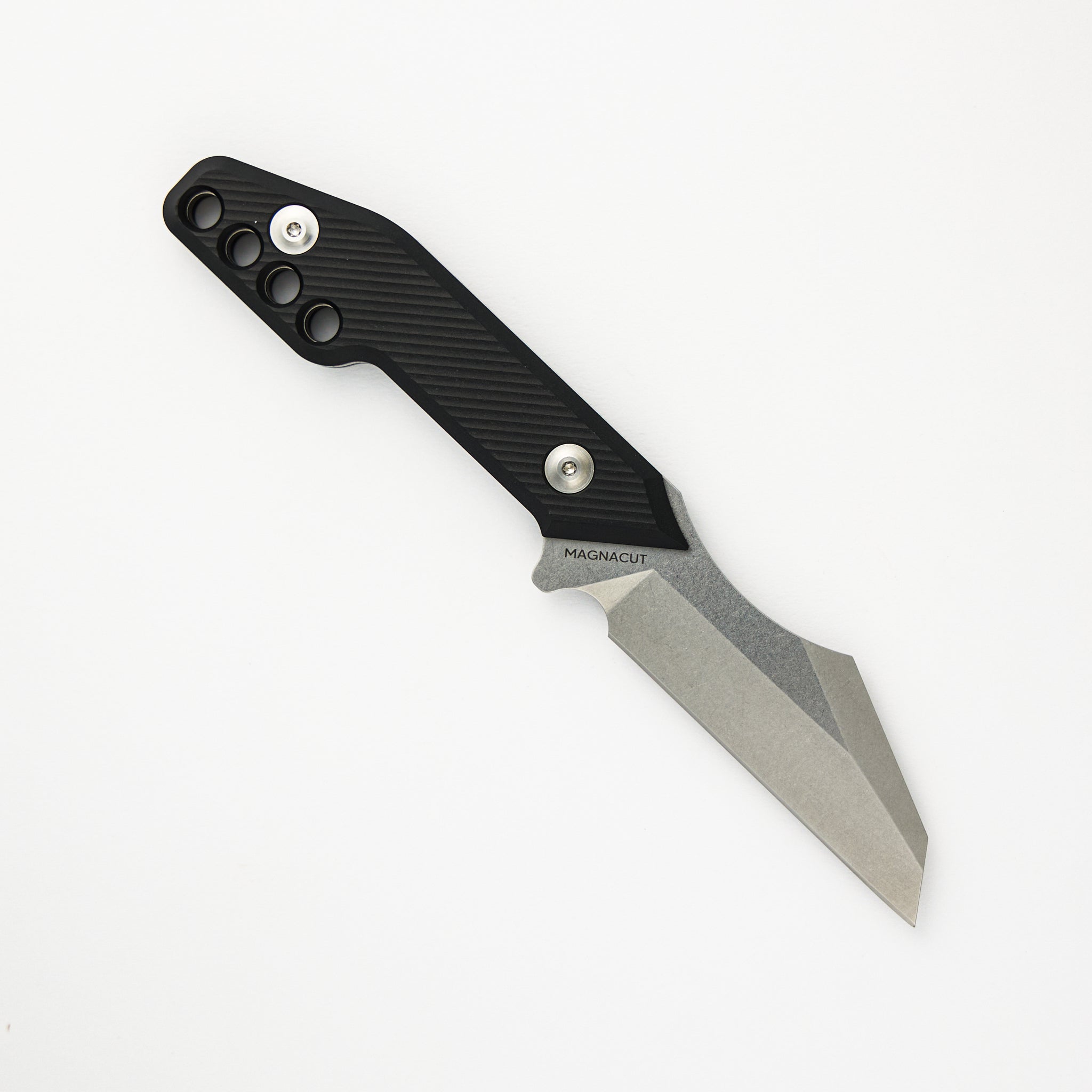 JRW Traitor Fixed Blade - Wharncliffe - Black Richlite