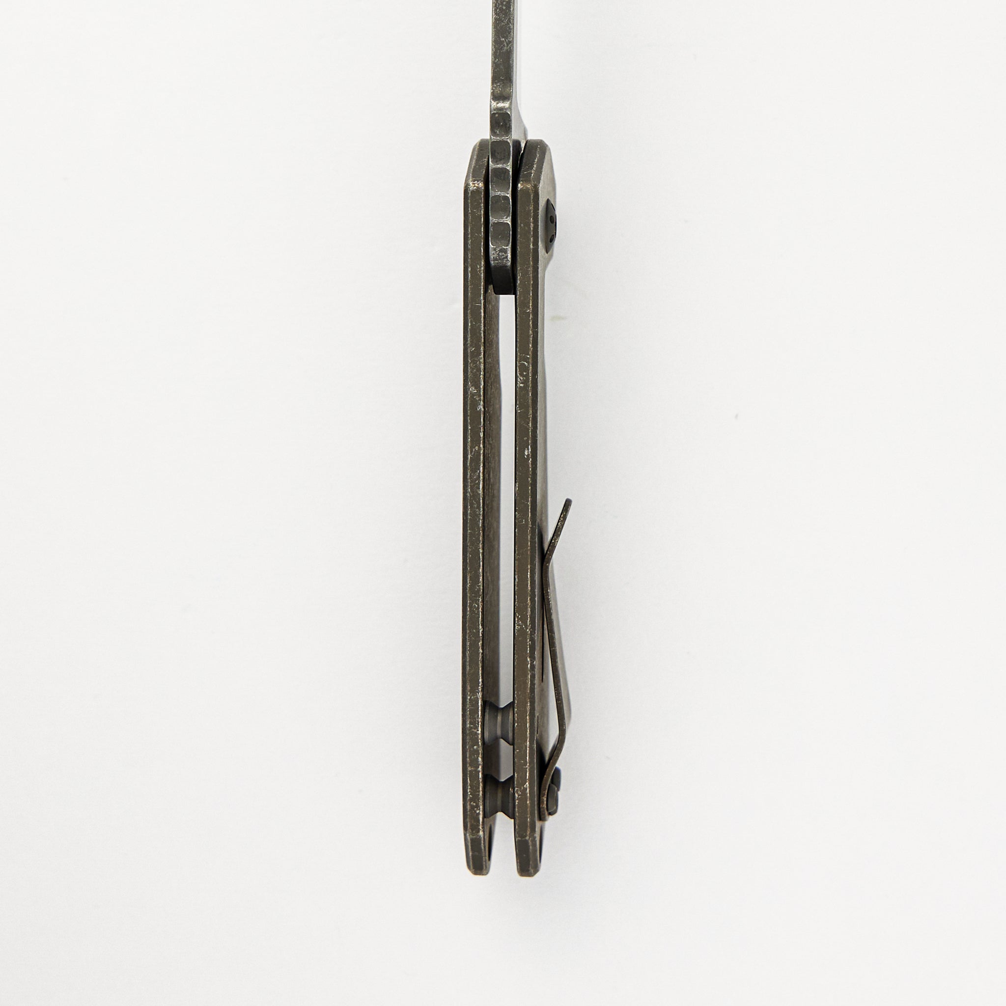 Ultra4 Folder - Titanium Handle - Field Edition - Blasted Tumbled