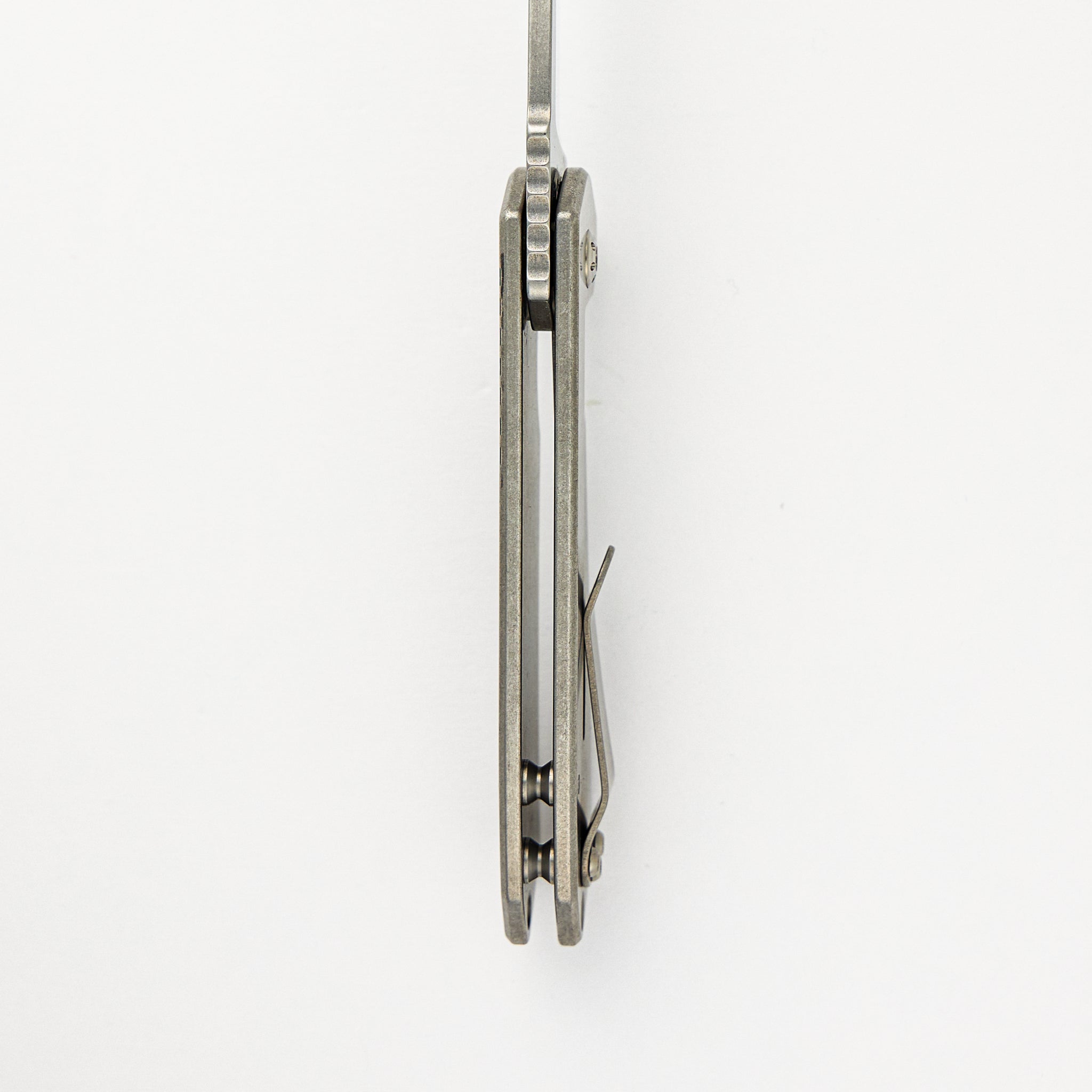 Ultra4 Folder - Titanium Handle - Honey Badger - Blackened Tumbled