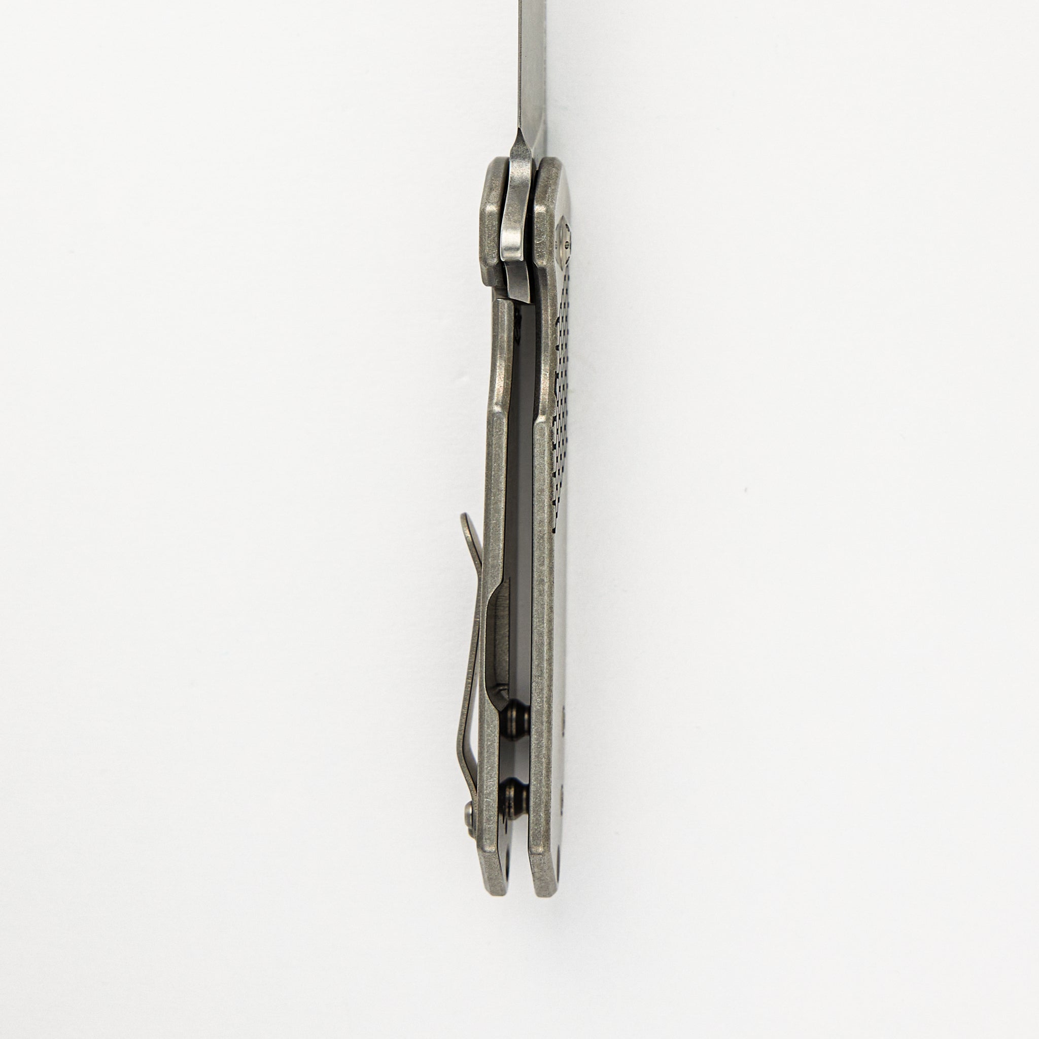 Ultra4 Folder - Titanium Handle - Honey Badger - Tumbled