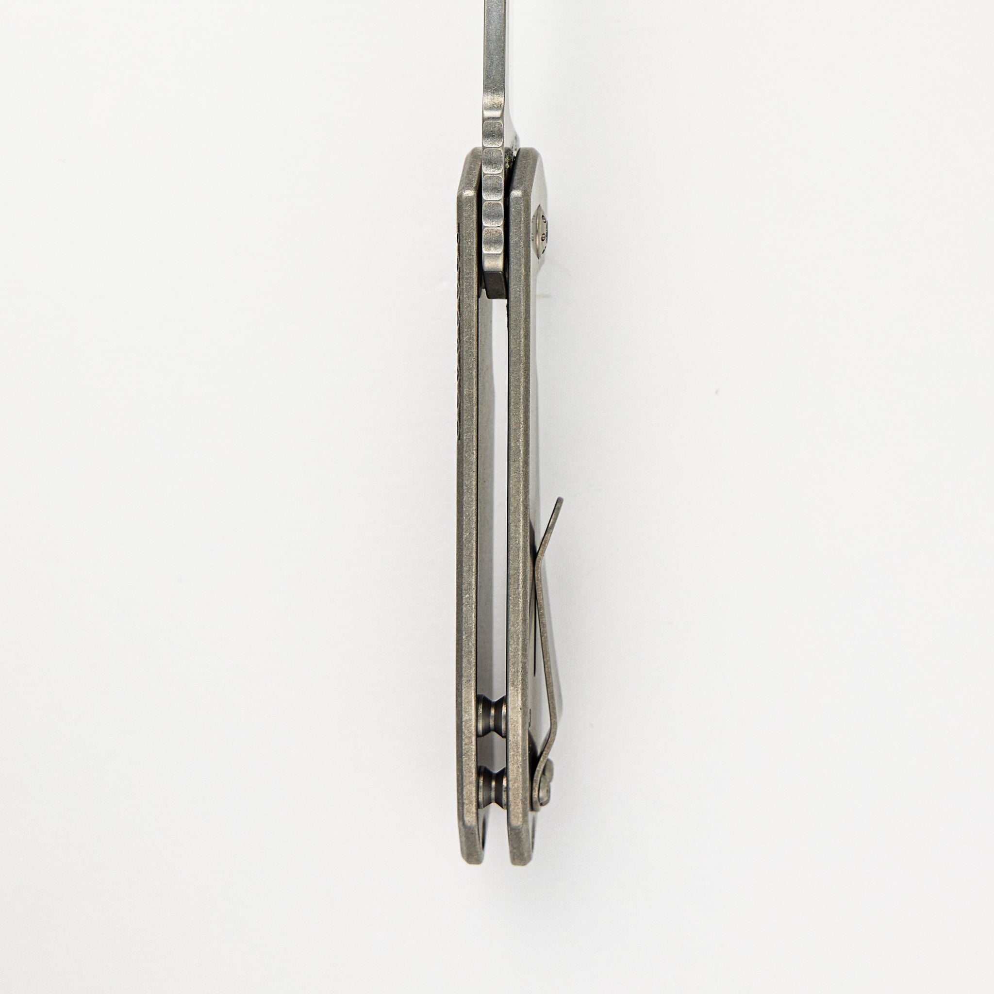 Ultra4 Folder - Titanium Handle - Honey Badger - Tumbled