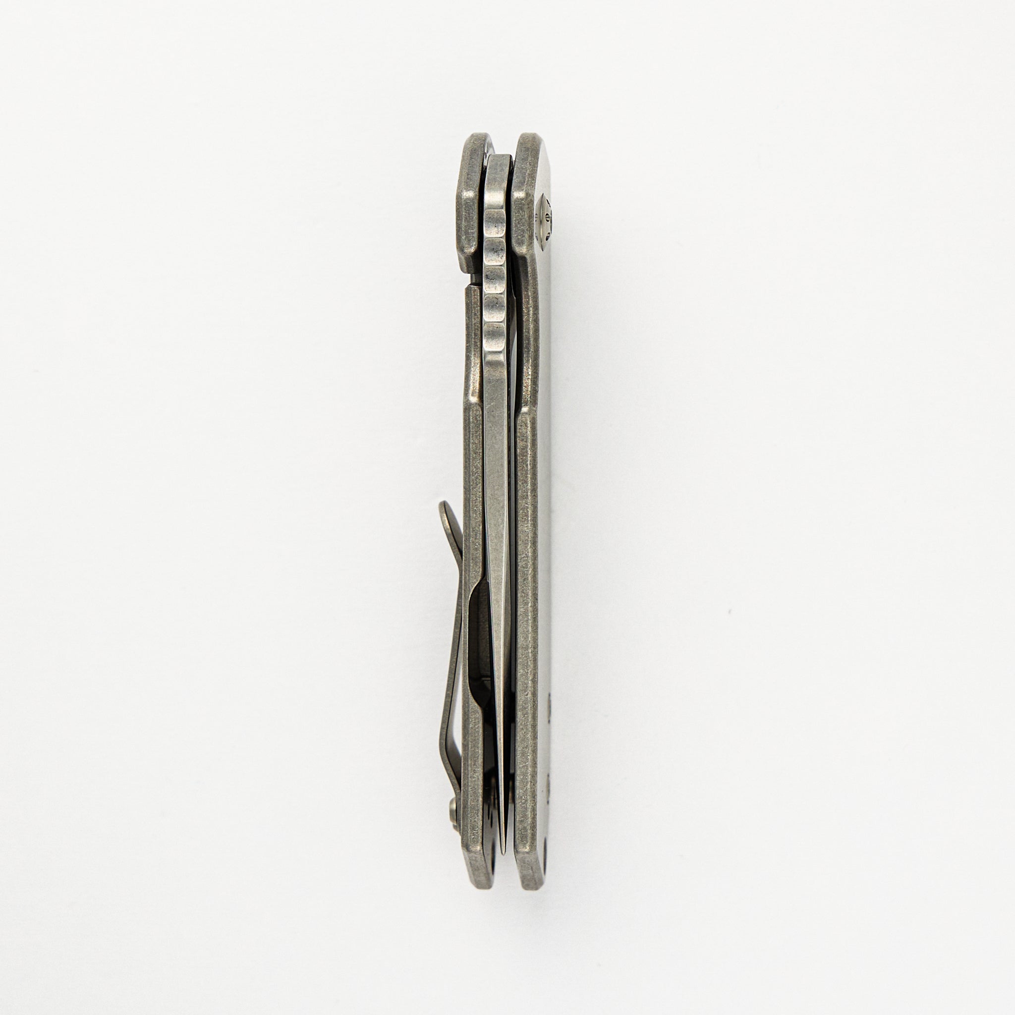 Ultra4 Folder - Titanium Handle - Standard - Tumbled