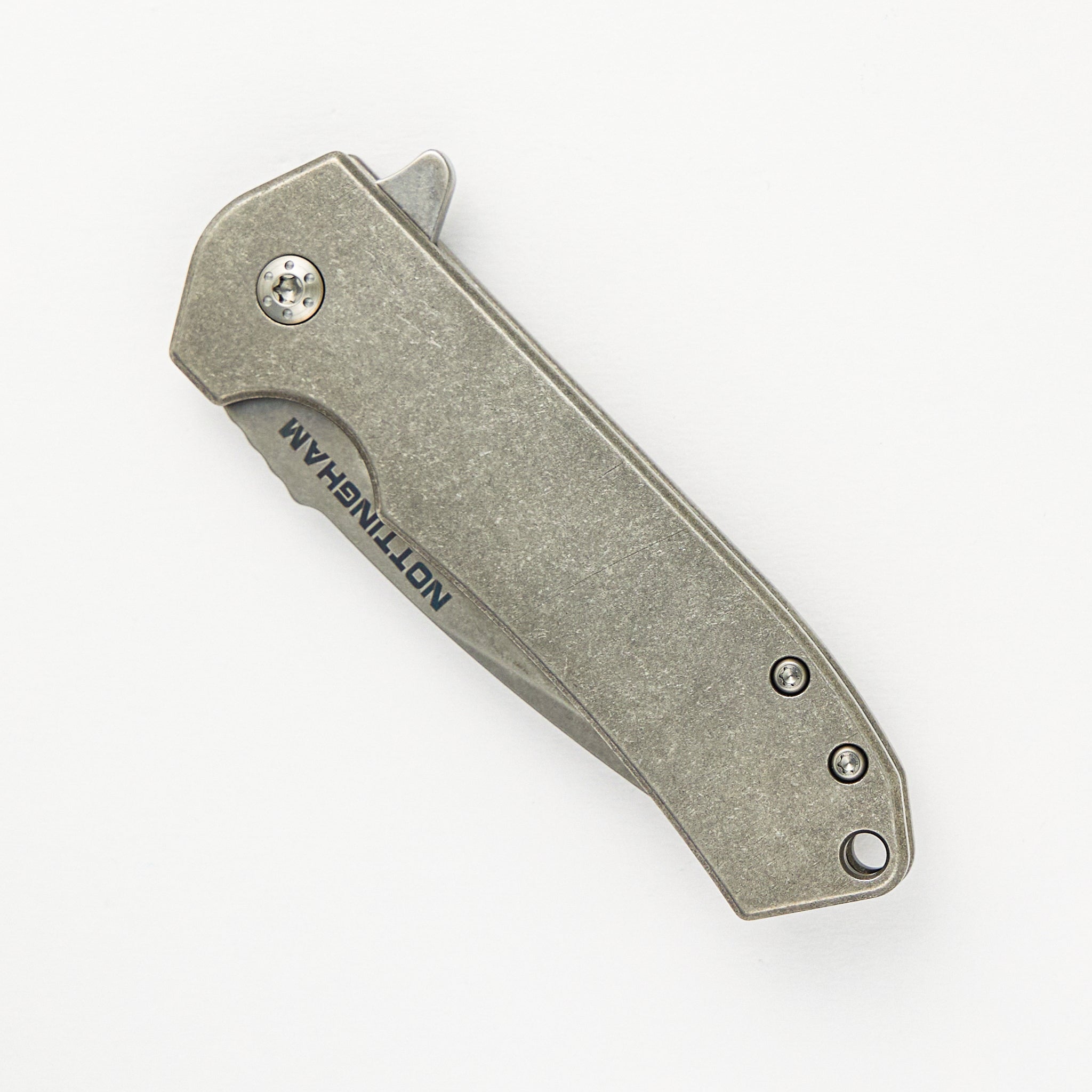 Ultra4 Folder - Titanium Handle - Standard - Tumbled