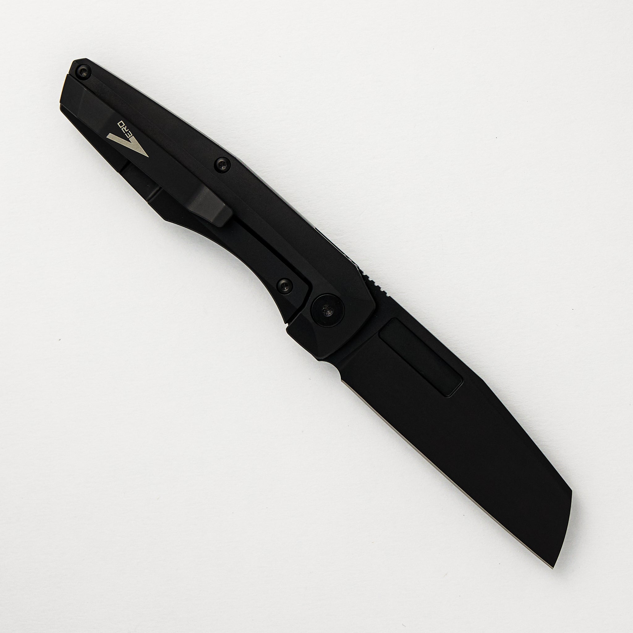 Axon Frame Lock Mini DLC M390 Sheepsfoot Blade DLC Titanium Handle
