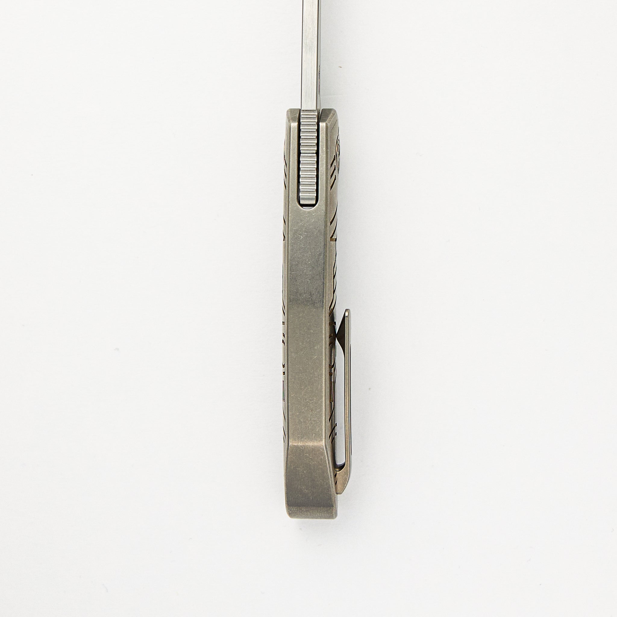 Ferus - M390 - Integral Titanium W/ Bronze Titanium Inlay (John Barker Design)