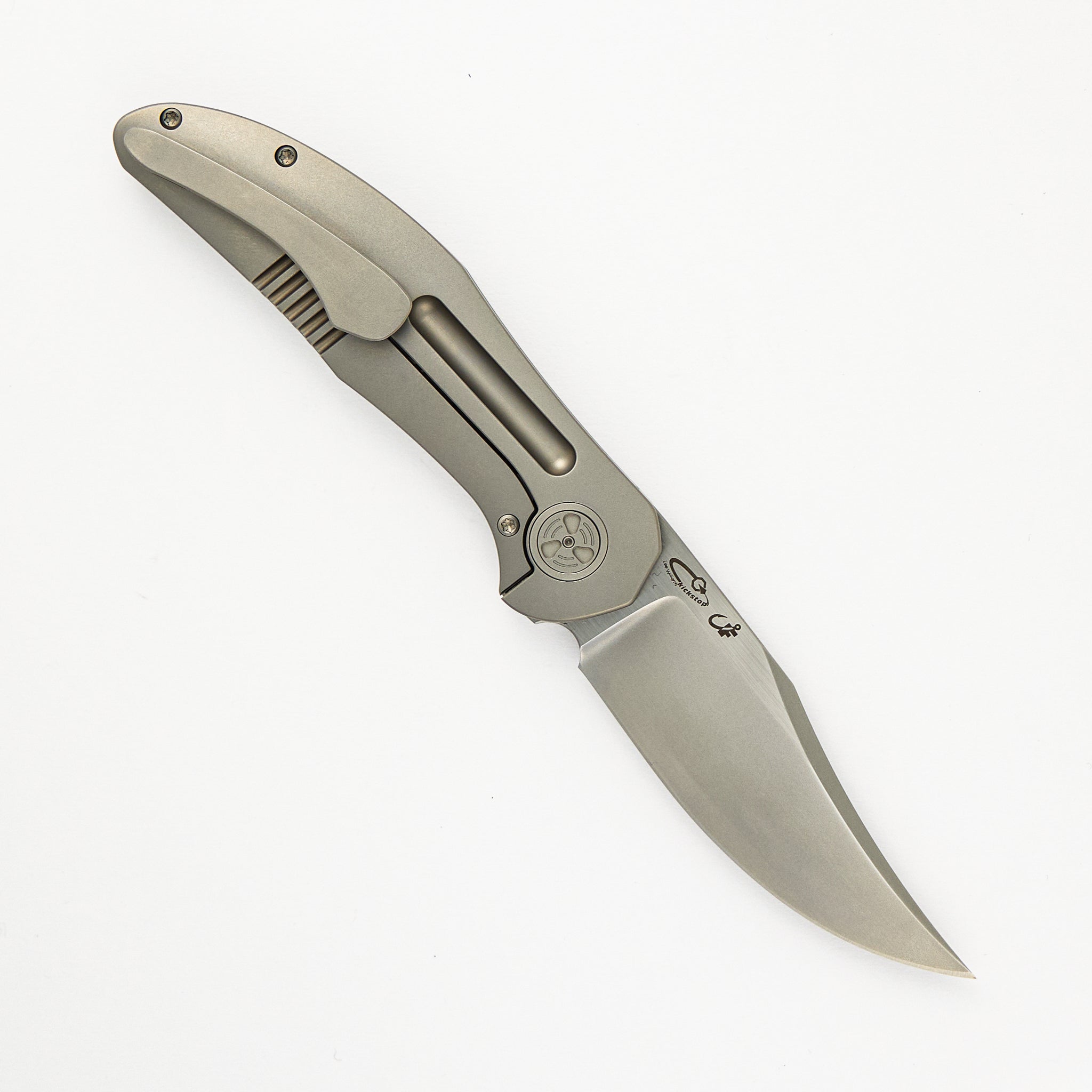 Toro - Mach 3 - Frosted Satin M390 Blade - Titanium Handle (Kevin Foster Design)