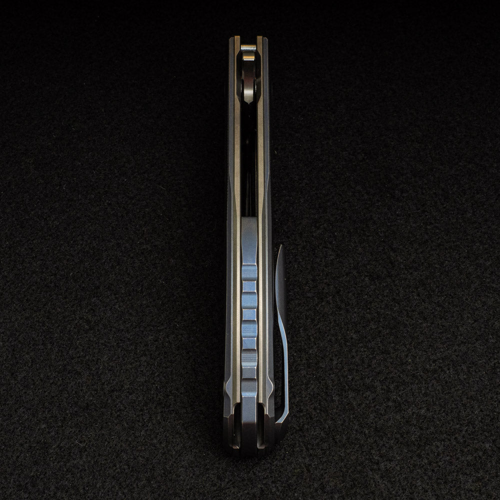 Shirogorov Custom Division F3NS - Titanium Handle - S90V Blade - RBS