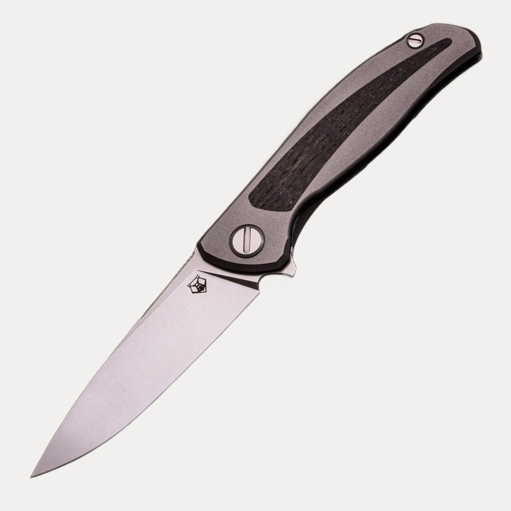 SHIROGOROV KNIVES - WR BLADEWORKS “HYDRONIAN” F95 FLIPPER – M390 BLADE – TITANIUM HANDLE – MRBS