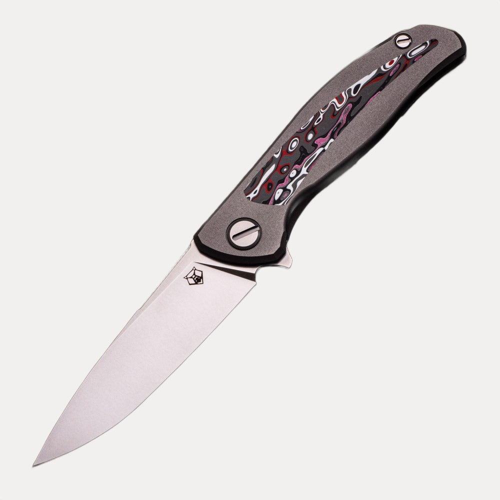 SHIROGOROV KNIVES - WR BLADEWORKS “HYDRONIAN” F95 FLIPPER – M390 BLADE – TITANIUM HANDLE – MRBS