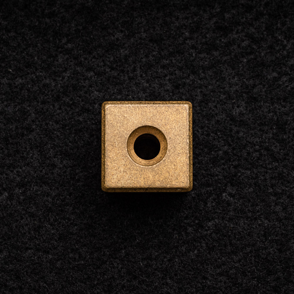 Andy Frankart Cube Bead – Bronze