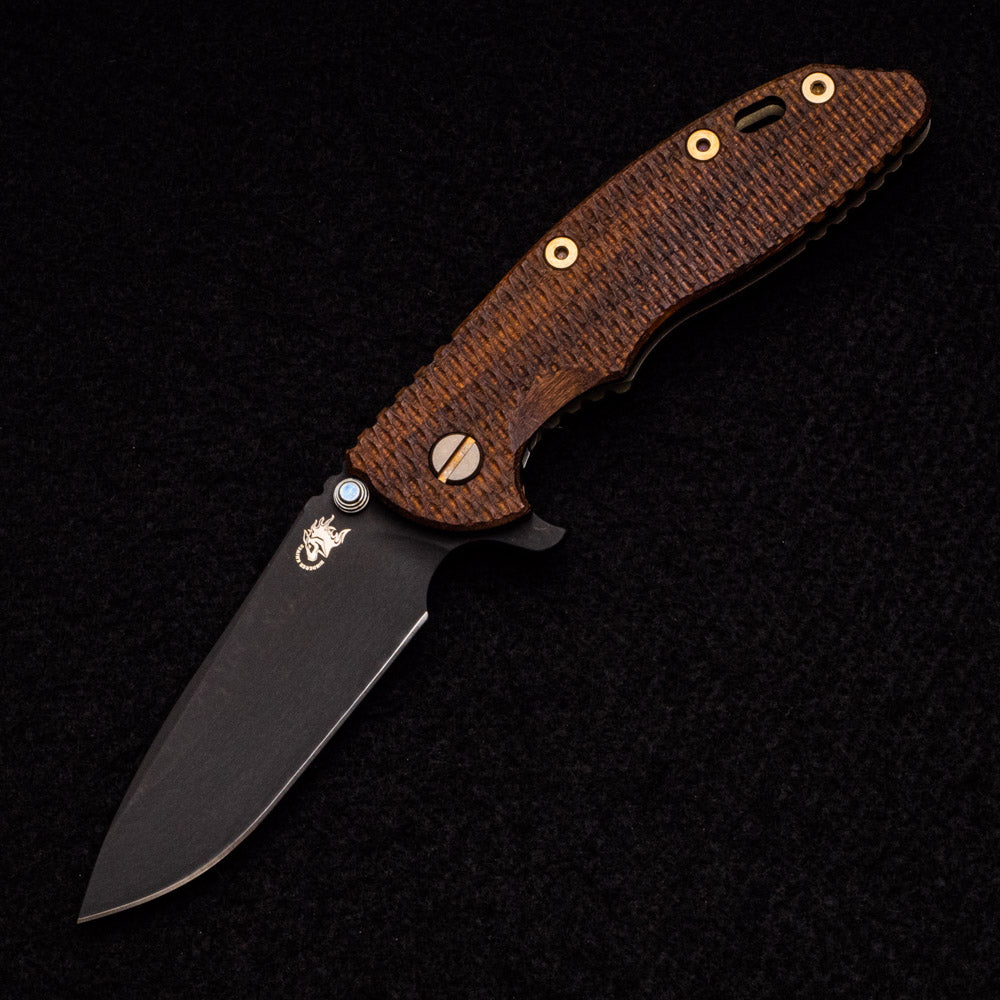 Hinderer Knives XM-18 3.5″ – Gen 6 – Spearpoint – Textured Walnut Scale – Vintage Series