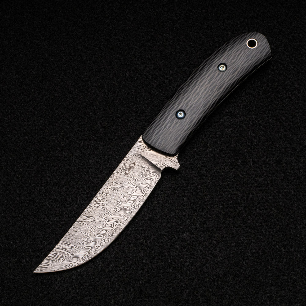 Tom Mayo Damasteel Skinner Fixed Blade