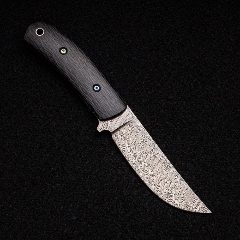 Tom Mayo Damasteel Skinner Fixed Blade