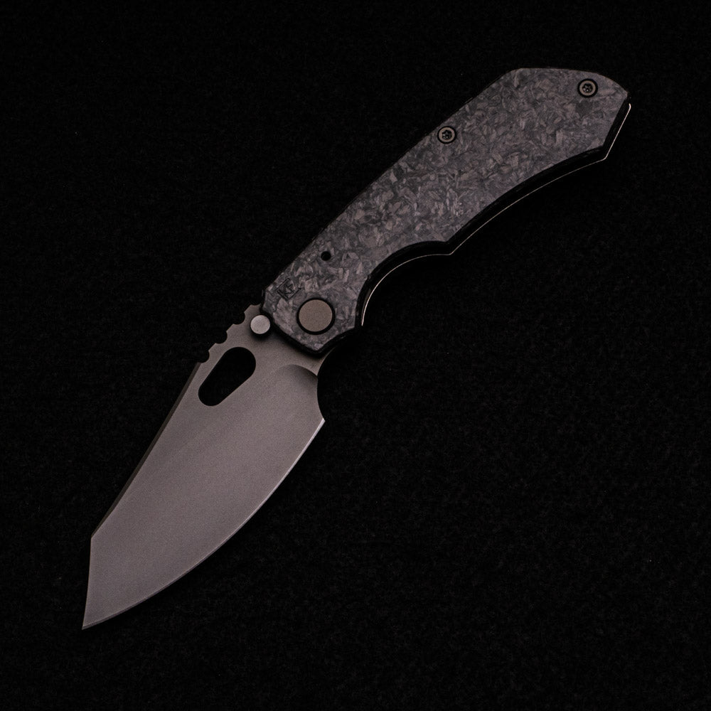 Custom Knife Factory Evolution 2.0 – Carbon Fiber Handle – M390 Blade