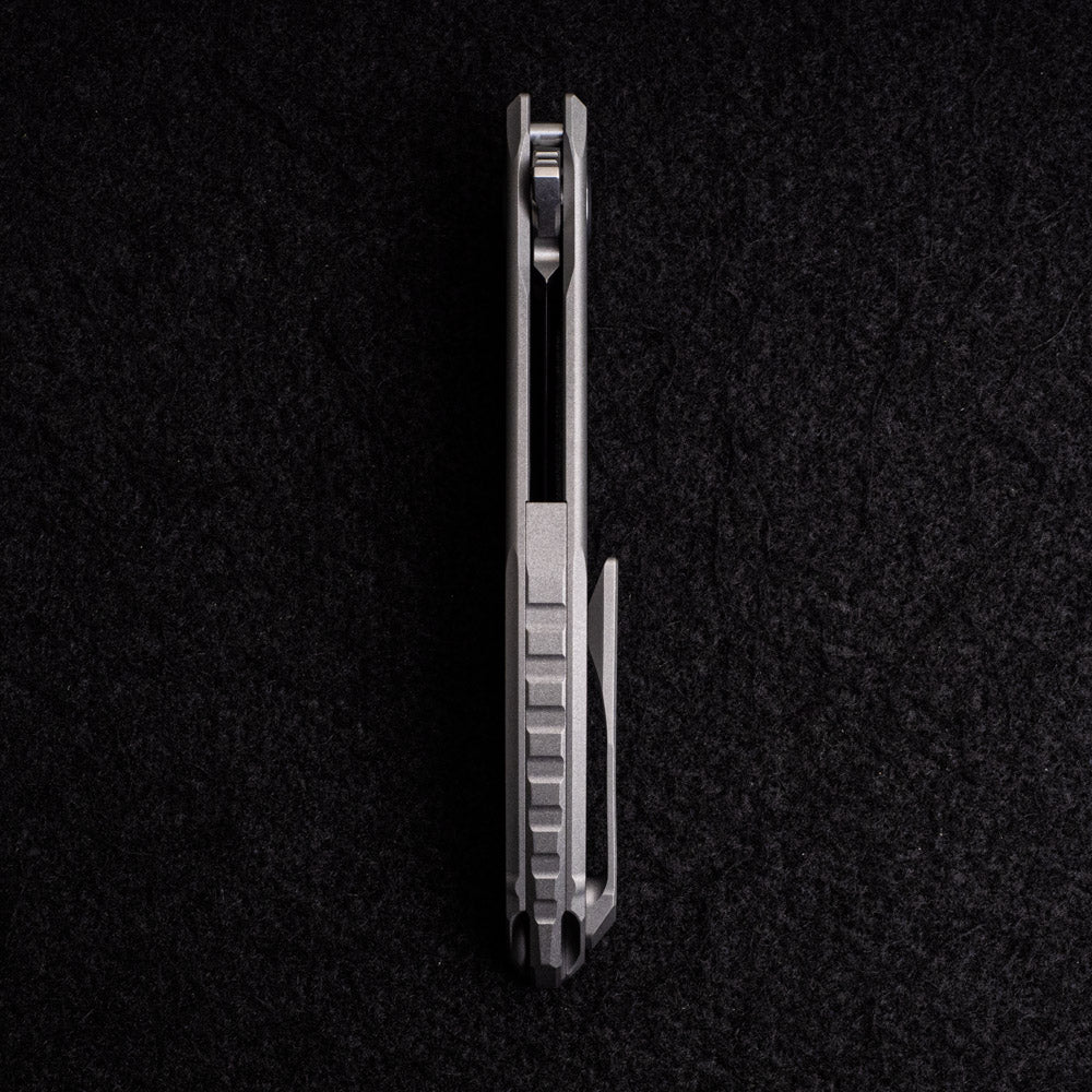 SHIROGOROV KNIVES - WR BLADEWORKS “HYDRONIAN” NEON – M390 BLADE – TITANIUM HANDLE – MRBS