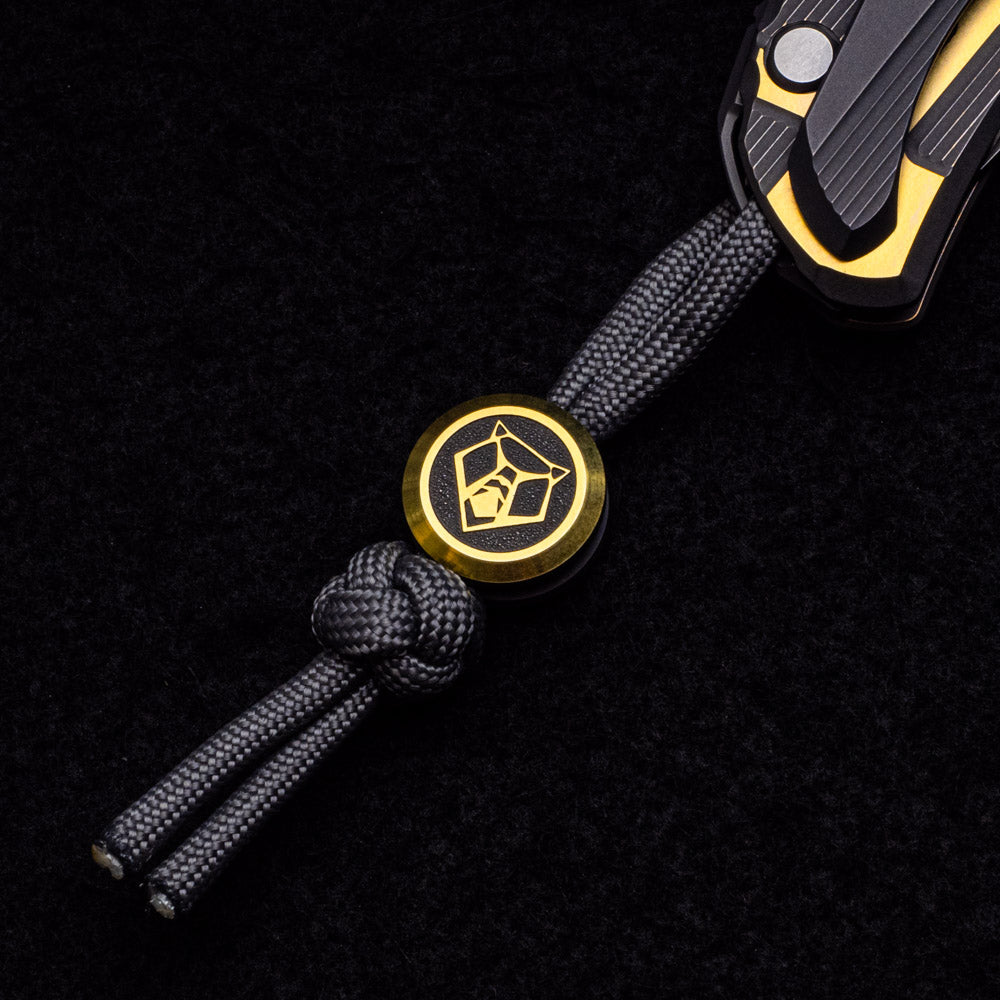 Shirogorov F95 T Pattern Gen 4 – Blade Show Edition – Grey-Yellow Ano Titanium Handle – M390 Blade – MRBS