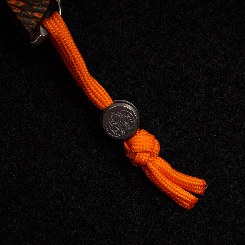 SHIROGOROV HATION ZERO – HALLOWEEN SPECIAL EDITION – M390 BLADE – ORANGE TECHNOCARBO – MRBS