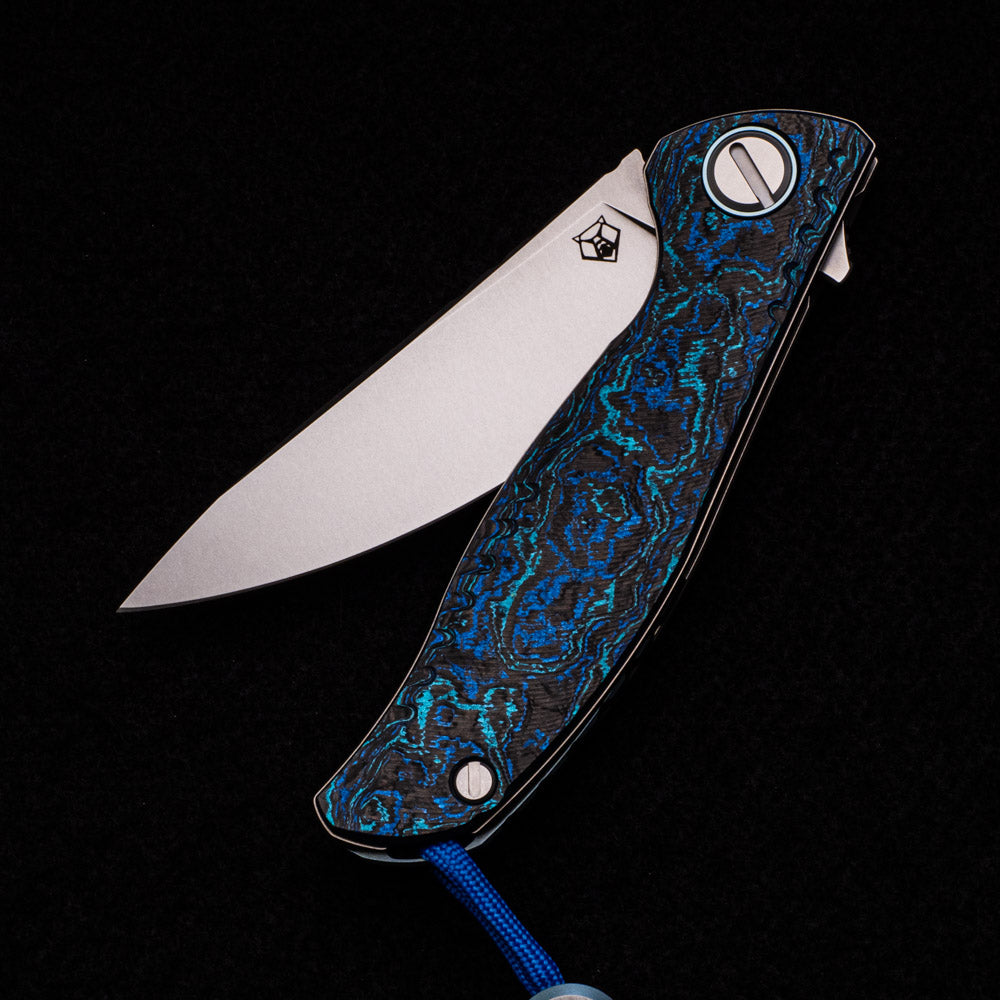 SHIROGOROV F3 AQUATIC – SPECIAL EDITION – “DEEP SEA” TECHNOCARBO HANDLE – VANAX 37 BLADE – MRBS