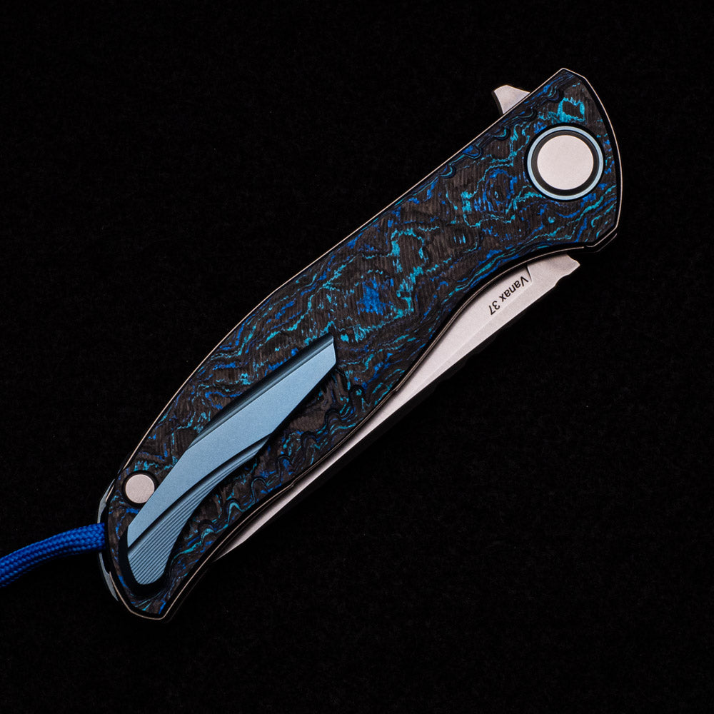 SHIROGOROV F3 AQUATIC – SPECIAL EDITION – “DEEP SEA” TECHNOCARBO HANDLE – VANAX 37 BLADE – MRBS