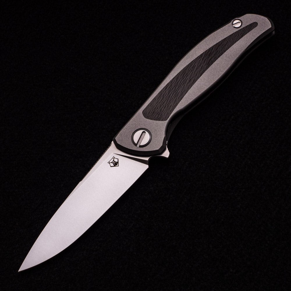 SHIROGOROV KNIVES - WR BLADEWORKS “HYDRONIAN” F95 FLIPPER – M390 BLADE – TITANIUM HANDLE – MRBS