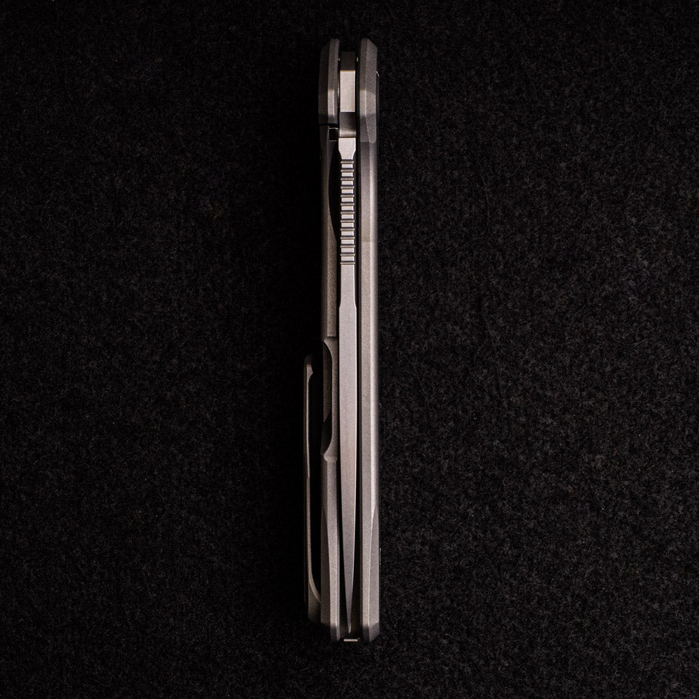SHIROGOROV KNIVES - WR BLADEWORKS “HYDRONIAN” F95 FLIPPER – M390 BLADE – TITANIUM HANDLE – MRBS