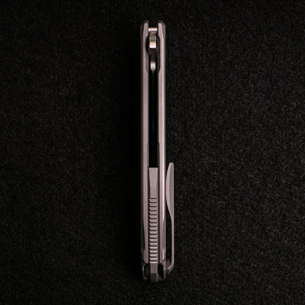 SHIROGOROV KNIVES - WR BLADEWORKS “HYDRONIAN” F95 FLIPPER – M390 BLADE – TITANIUM HANDLE – MRBS