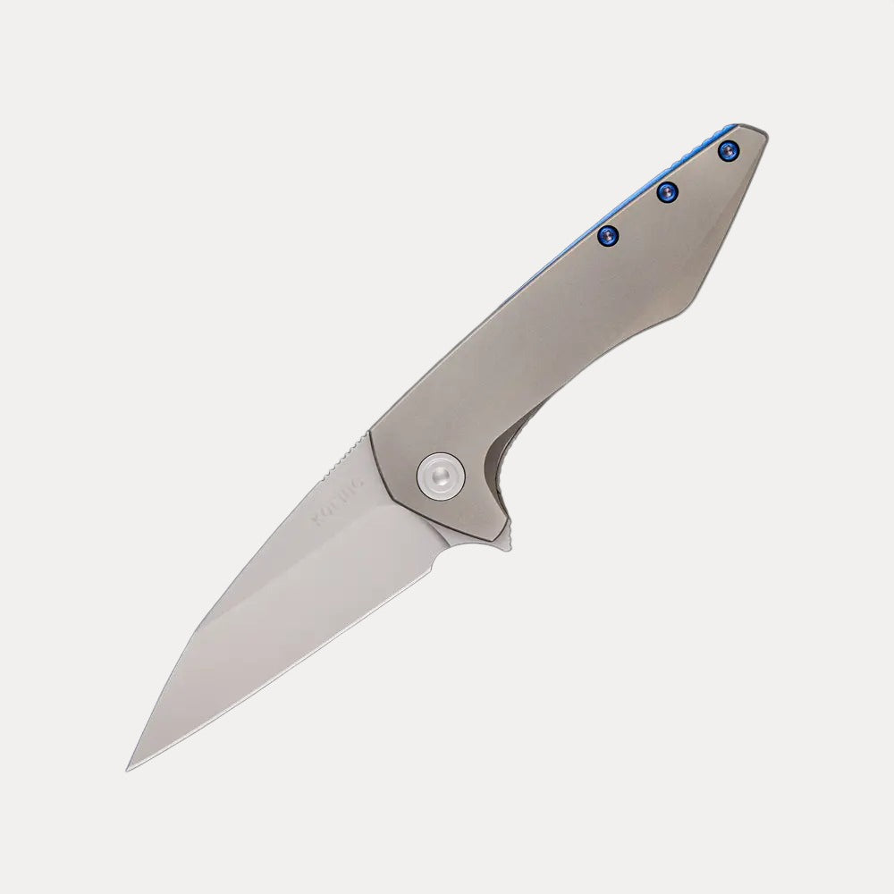 KOENIG KNIVES MINI GOBLIN PROTO – TITANIUM HANDLE – M390 BLADE