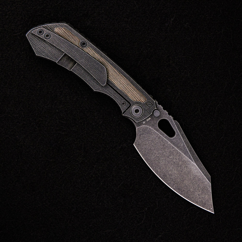 Custom Knife Factory Evolution 3.0 – Titanium/Micarta Handle – M390 Blade