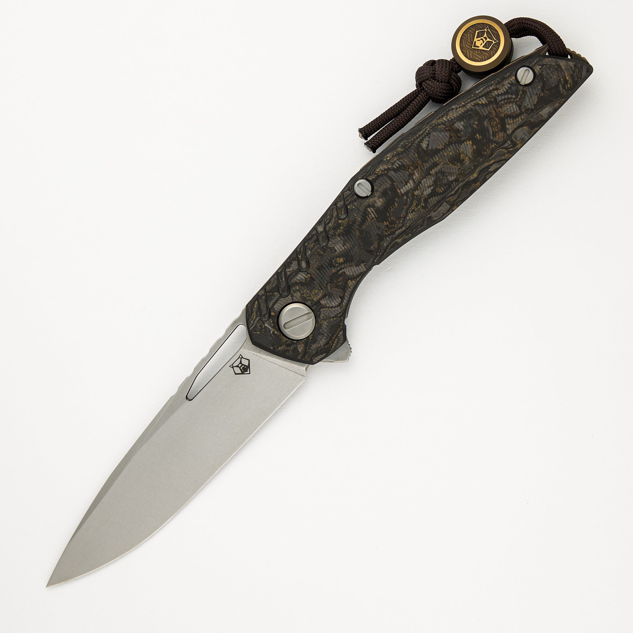 Shirogorov 111 Terrus - Special Edition - "Rare Earth" TechnoCarbo Handle - S90V Blade - MRBS