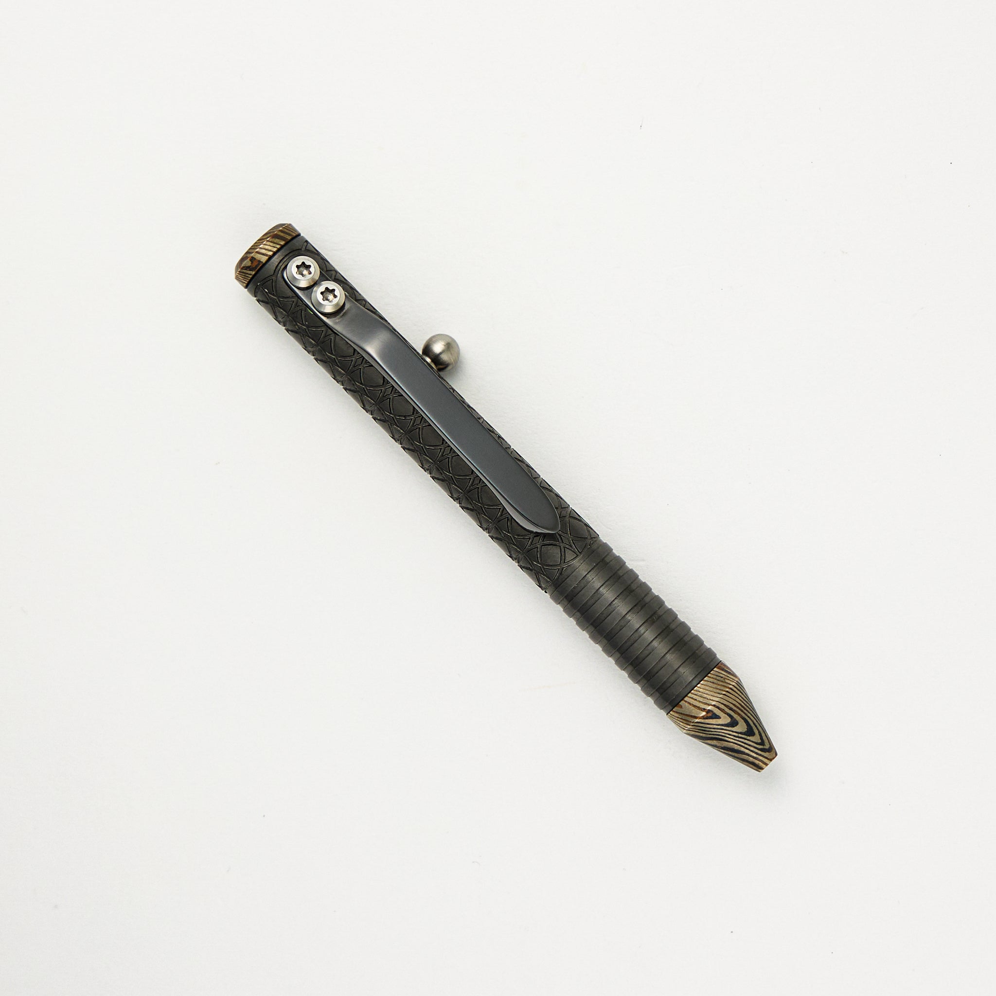 TinyBolt Pen – Celtic Zirconium/Mokume