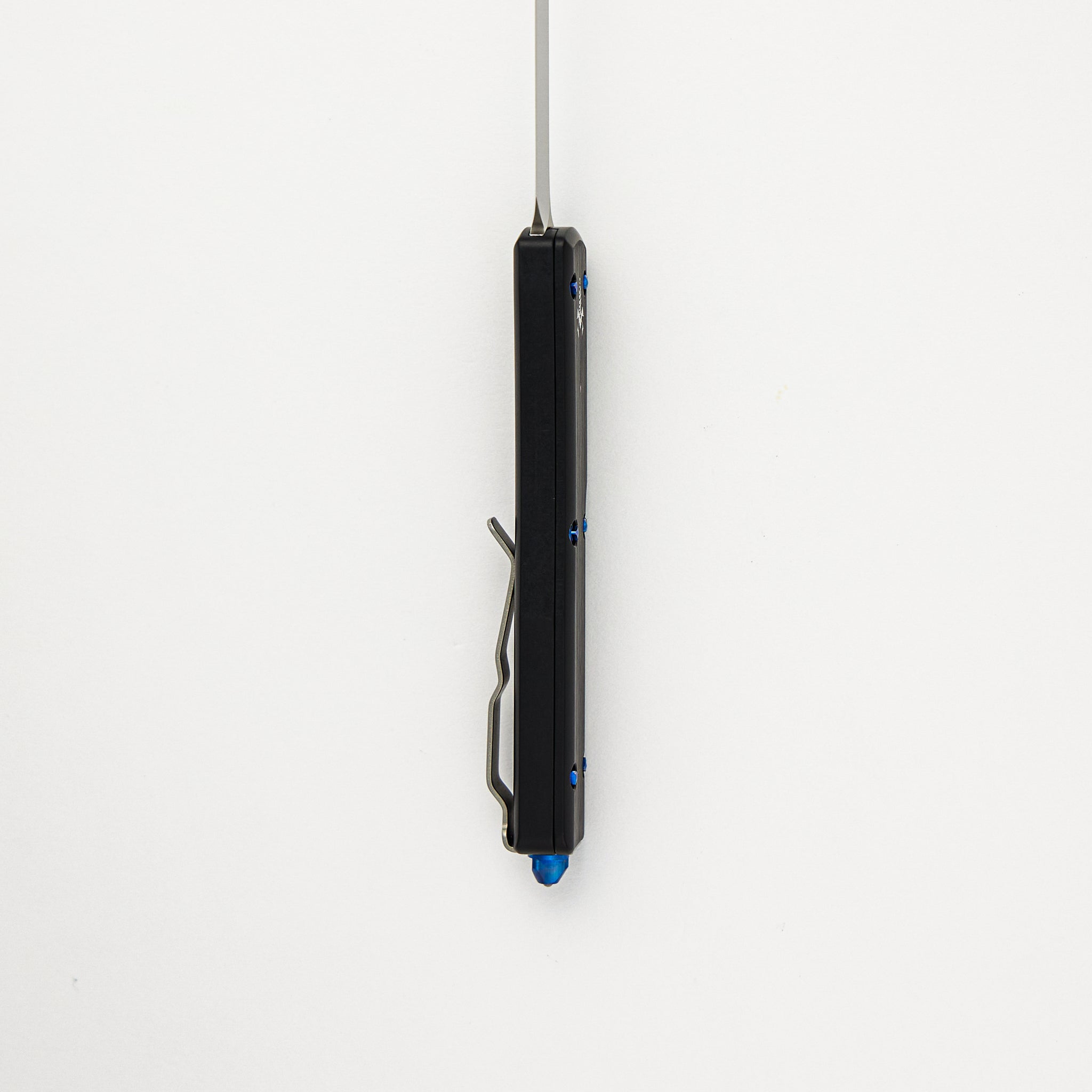 Marfione Custom Knives UTX-70 - D/E Spike Grind Mirror Polish - Hefted Alloy