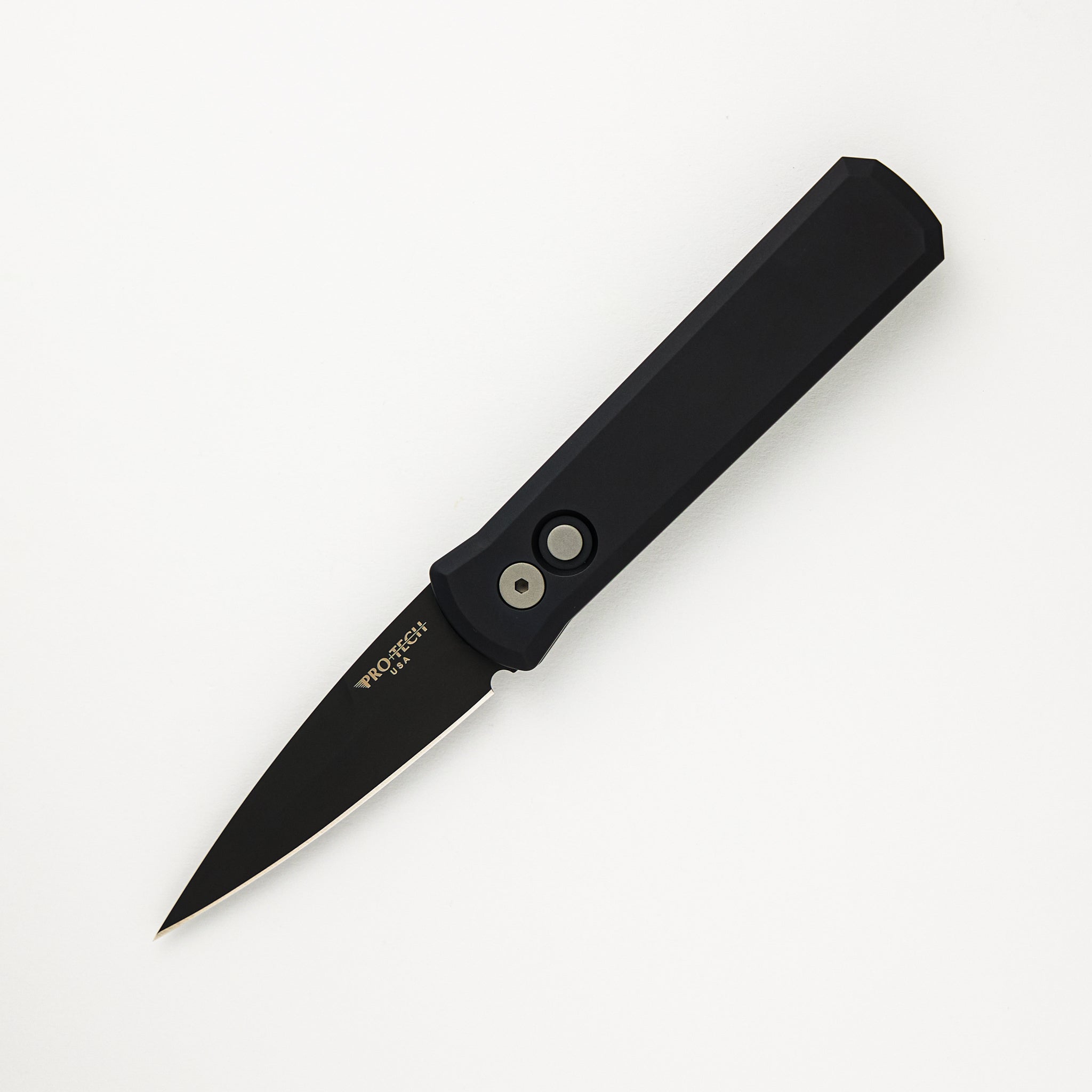 Godson – Solid Black Handle – Black 154CM Blade 721