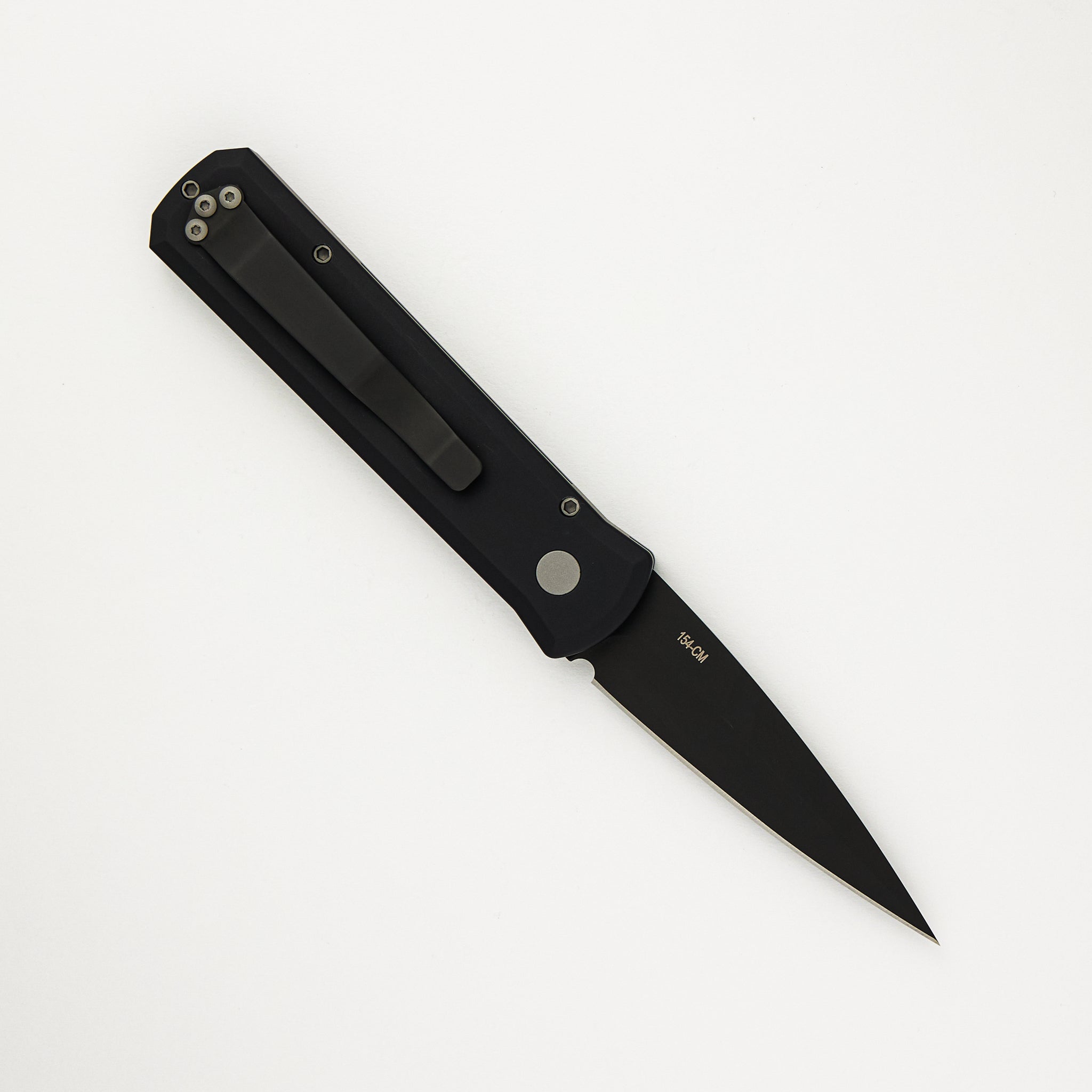 Godson – Solid Black Handle – Black 154CM Blade 721