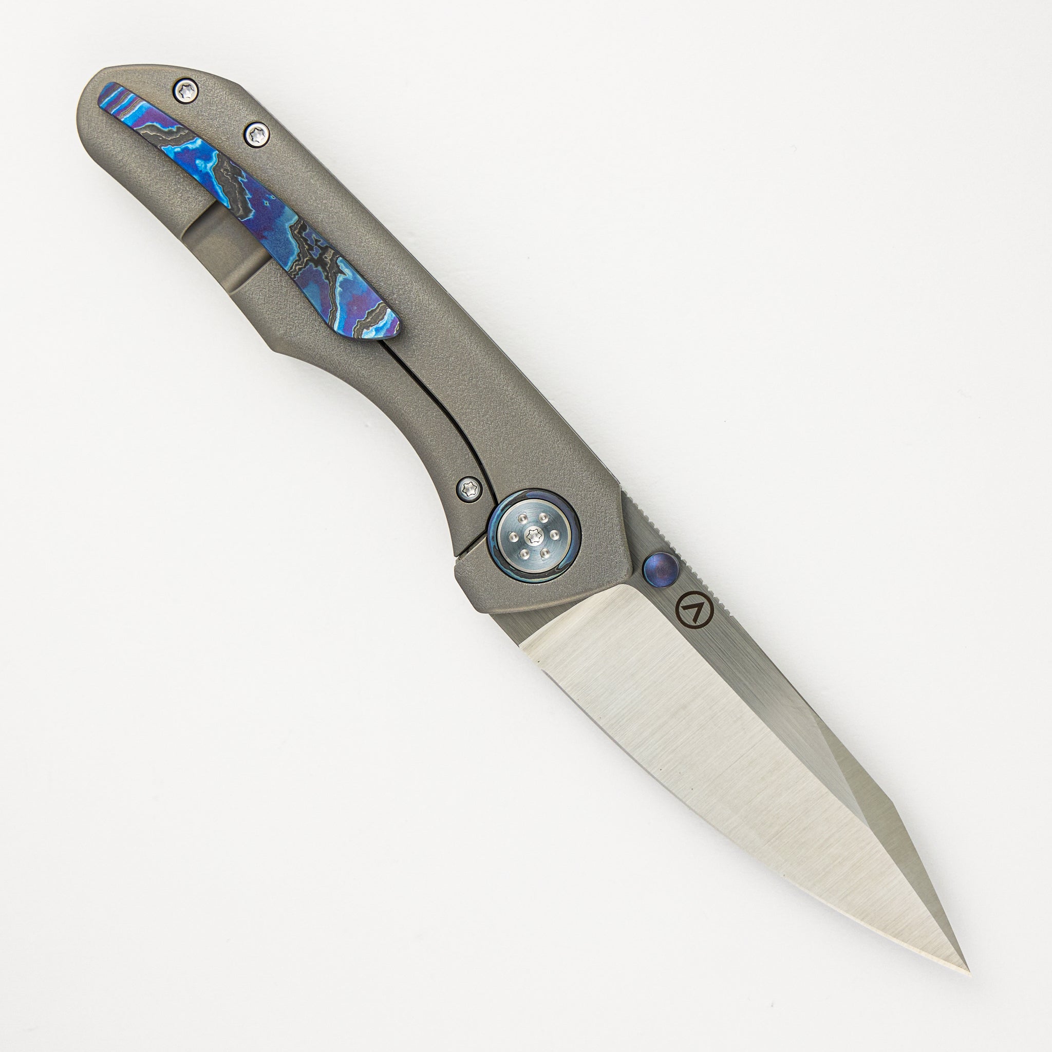 Alliance Designs Keen - Titanium W/ Slotted Handle - M390 Blade