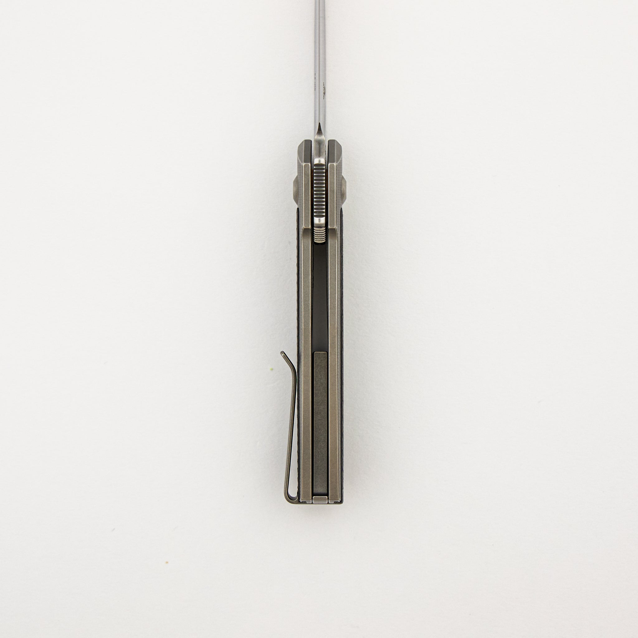 ARN - Grey/Satin - Titanium Handle - Carbon Fiber Inlays - RWL34 Blade - #83