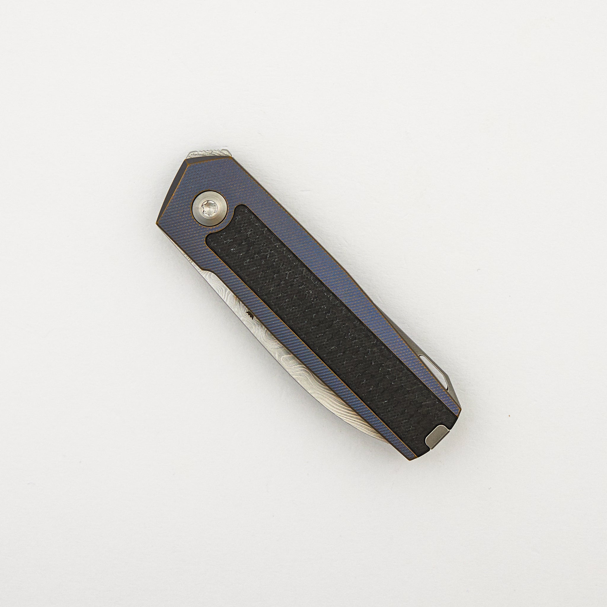 ARN - Kobolt/Satin - Titanium Handle - Carbon Fiber Inlays - Damasteel Blade - #111