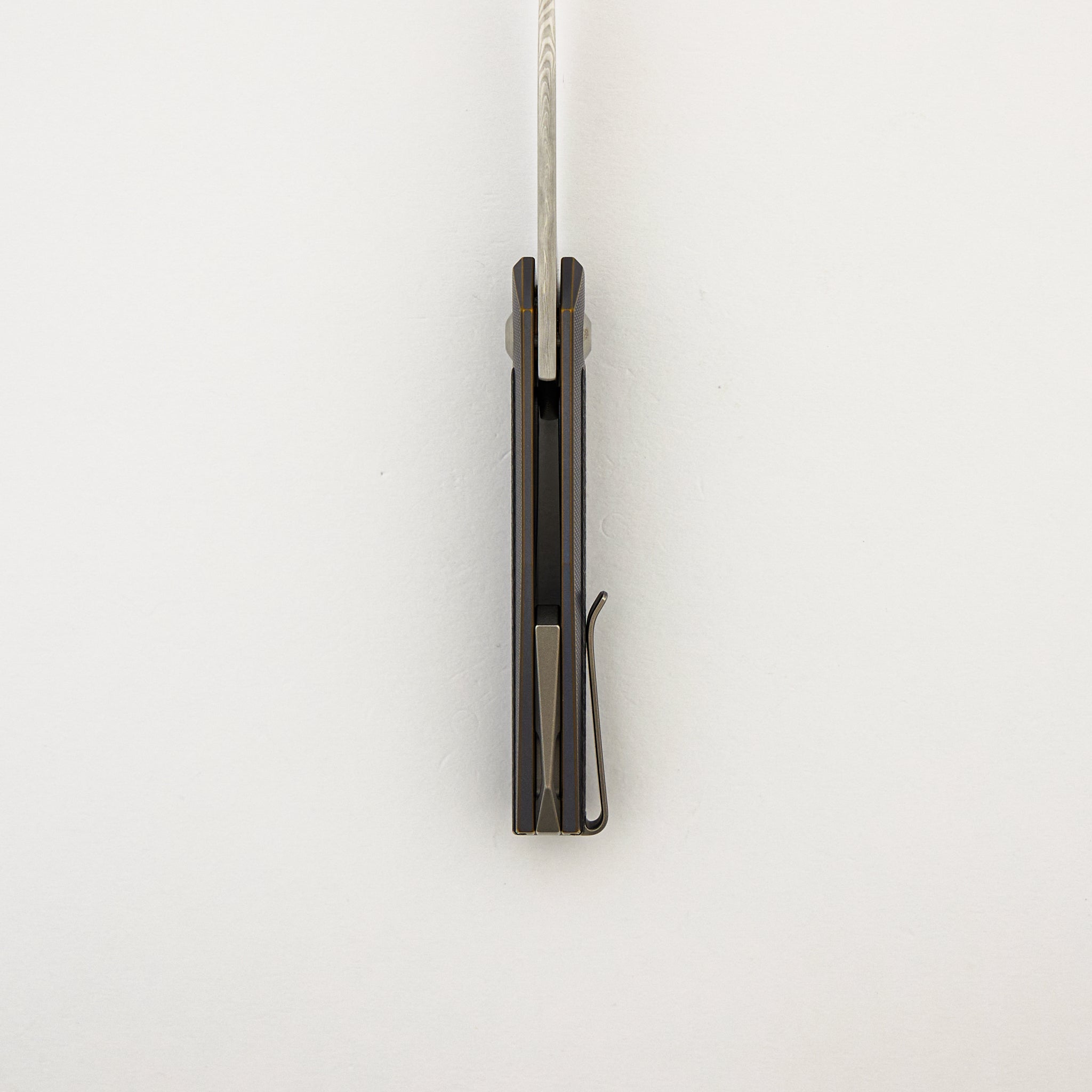 ARN - Kobolt/Satin - Titanium Handle - Carbon Fiber Inlays - Damasteel Blade - #111