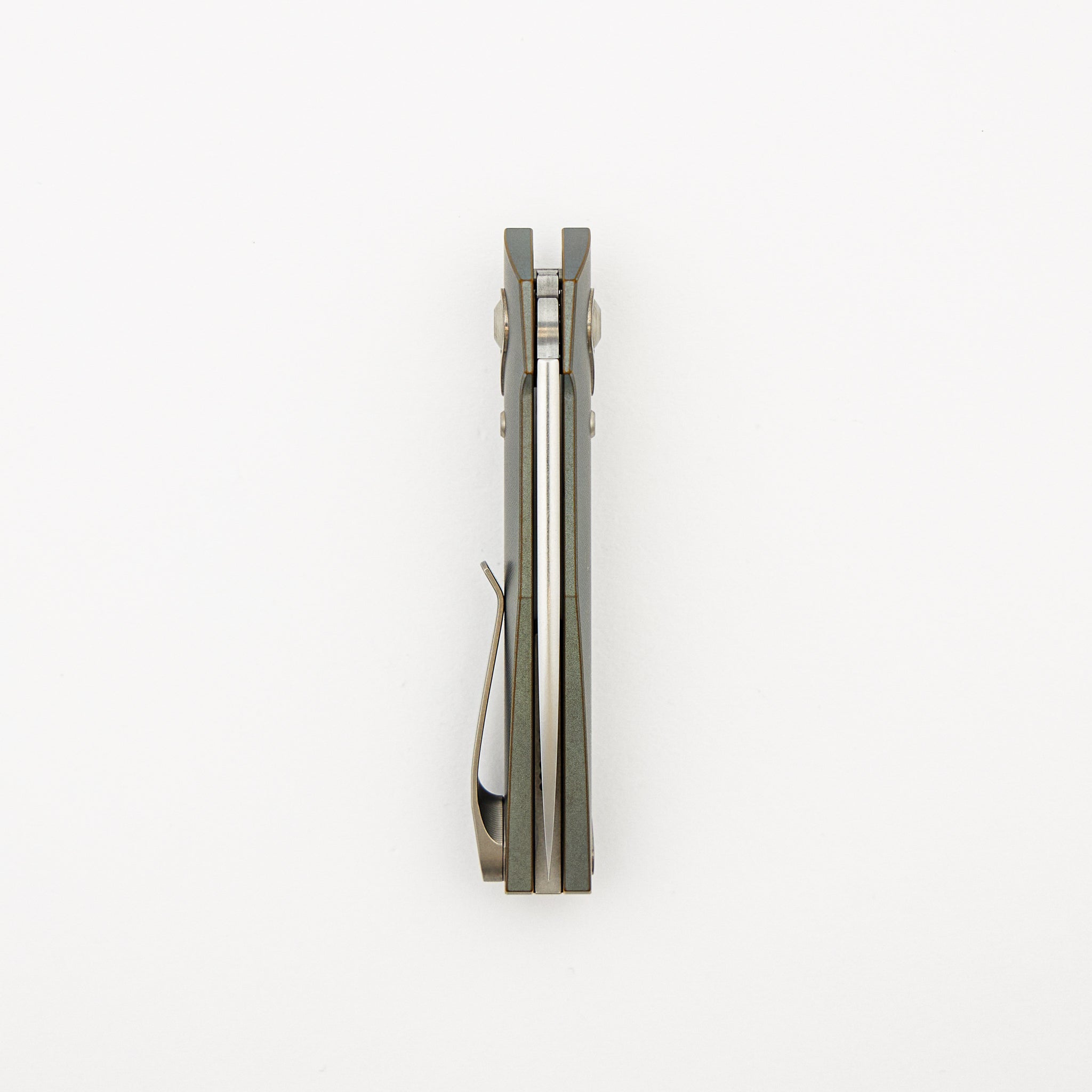 Aros - Cuprum/Satin Titanium Handle - RWL34 Blade