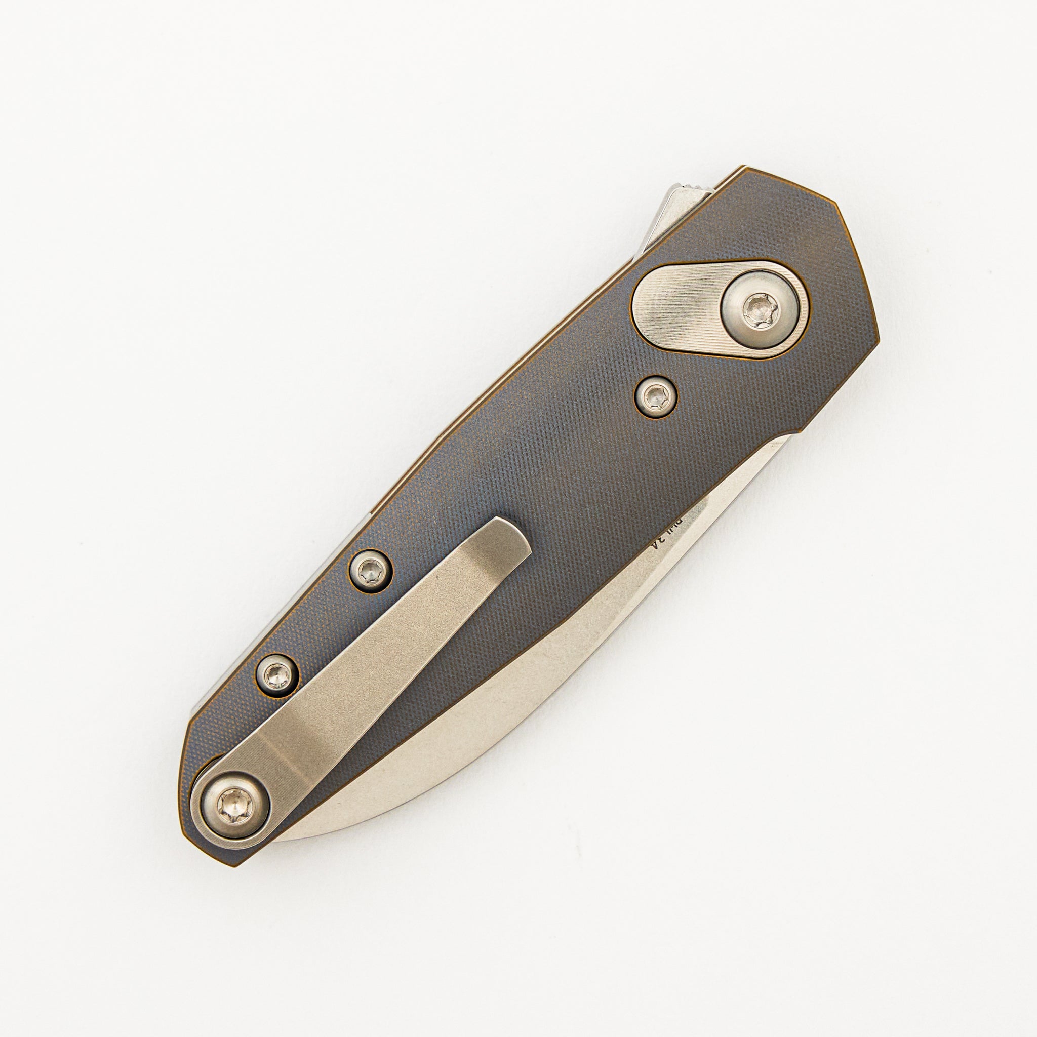 Aros - Kobolt/Satin Titanium Handle - RWL34 Blade