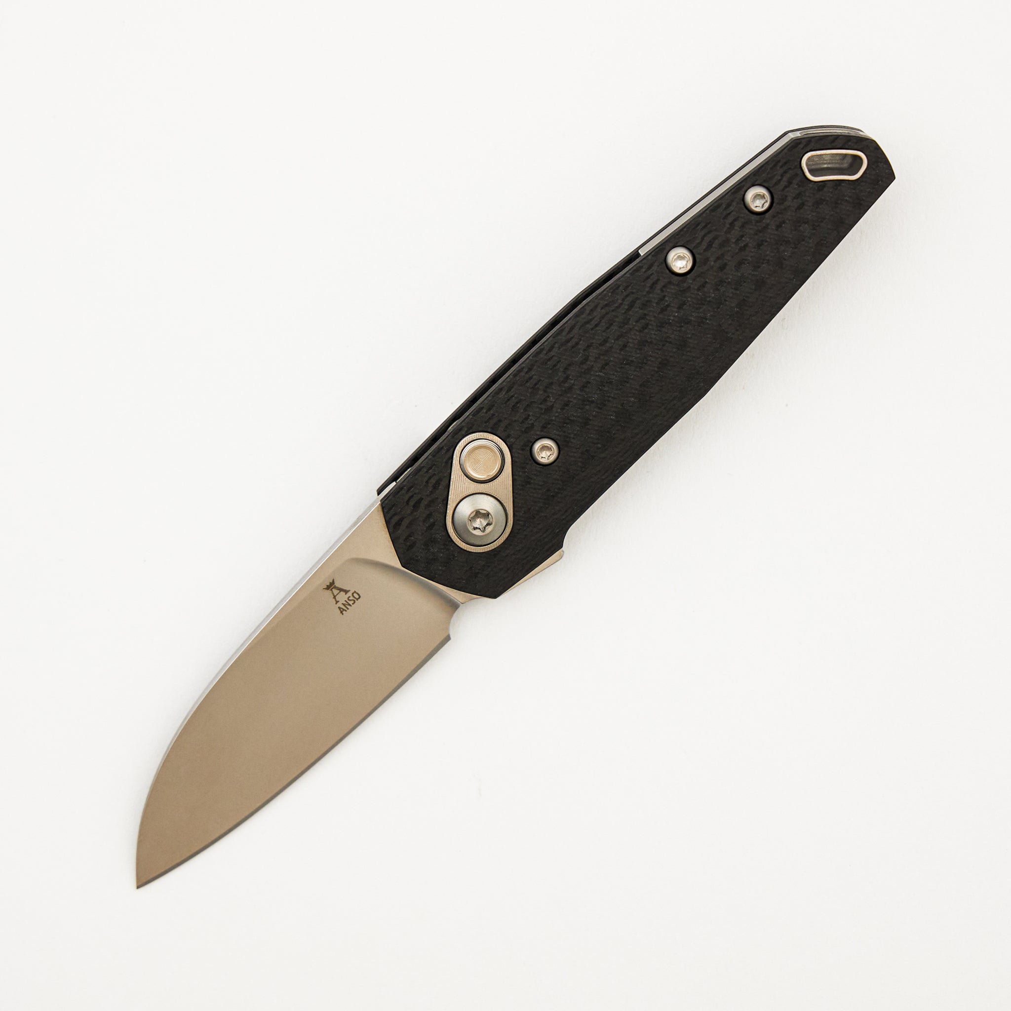 Aros - Satin - Carbon Fiber Handle - RWL34 Blade