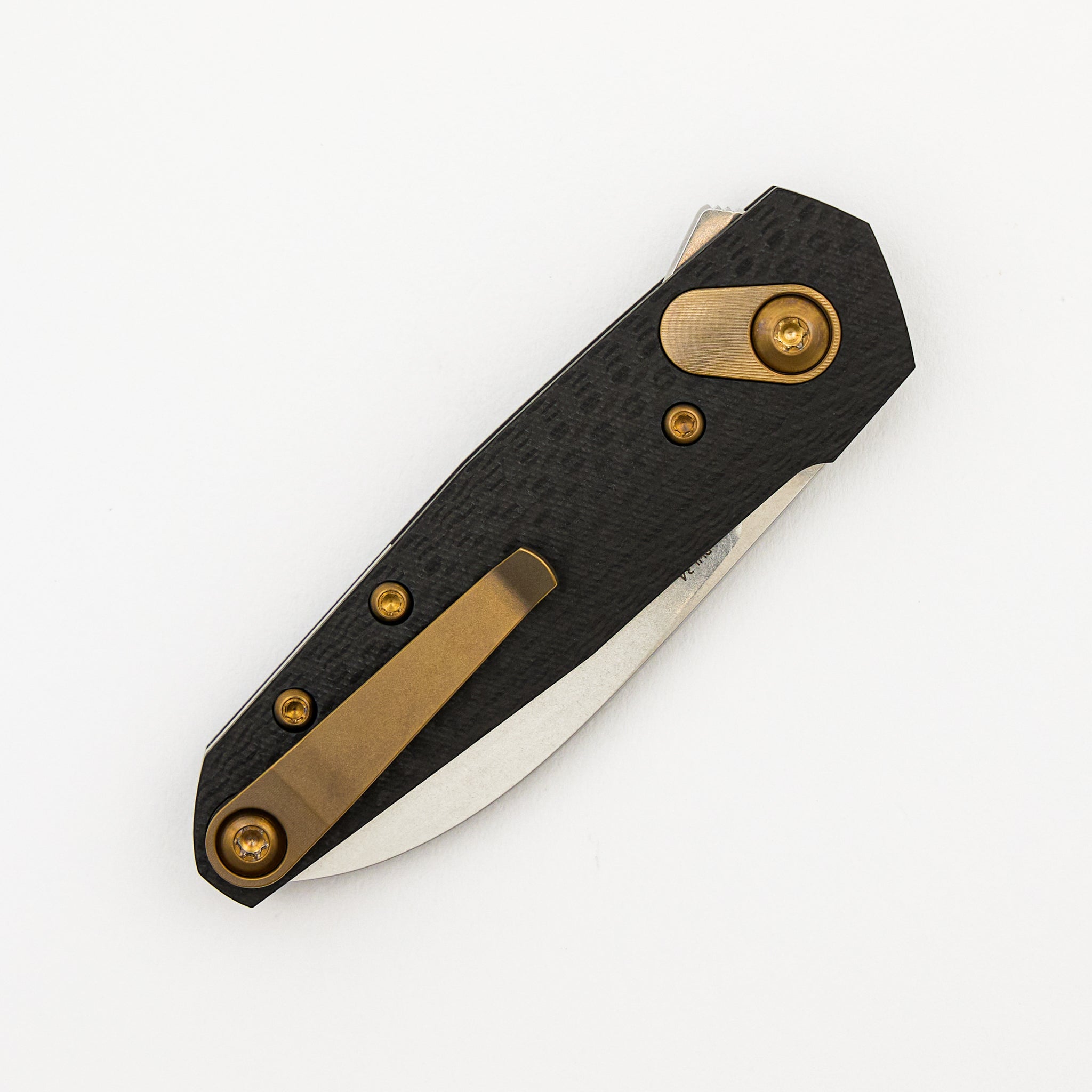 Aros - Amber - Carbon Fiber Handle - RWL34 Blade