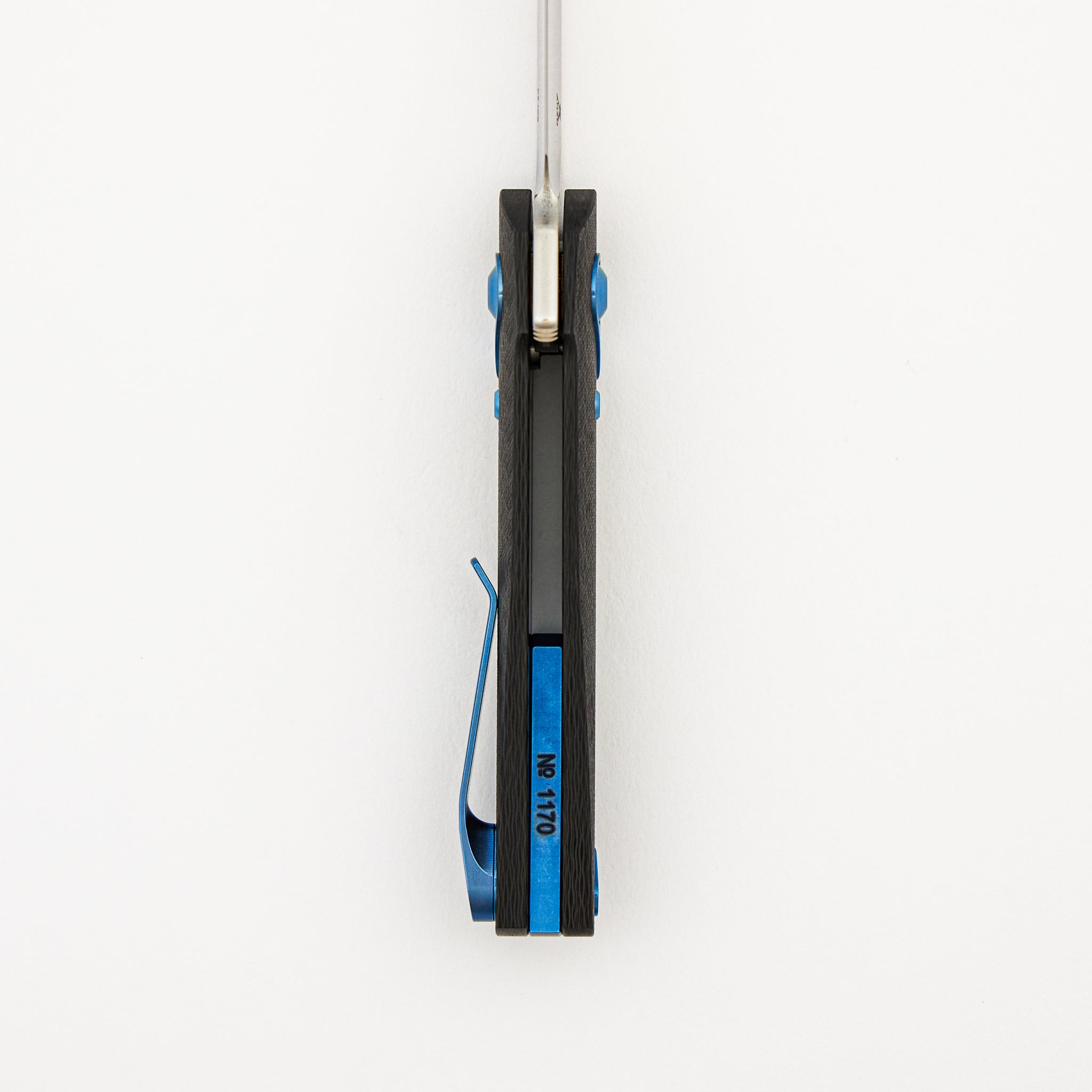 Aros - Blue - Carbon Fiber Handle - RWL34 Blade