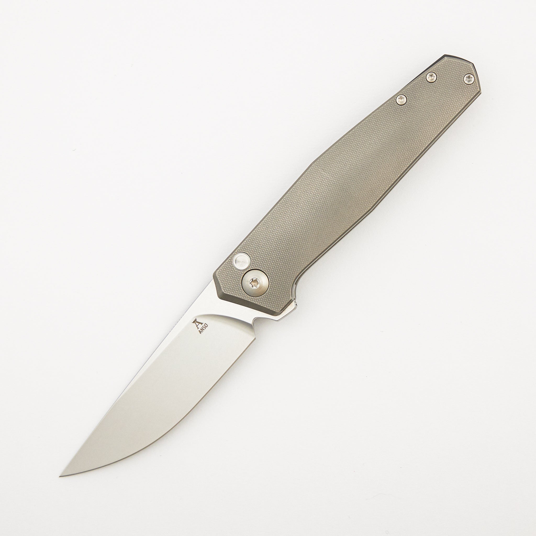 Toko - Grey/Satin Titanium Handle - RWL34 Blade