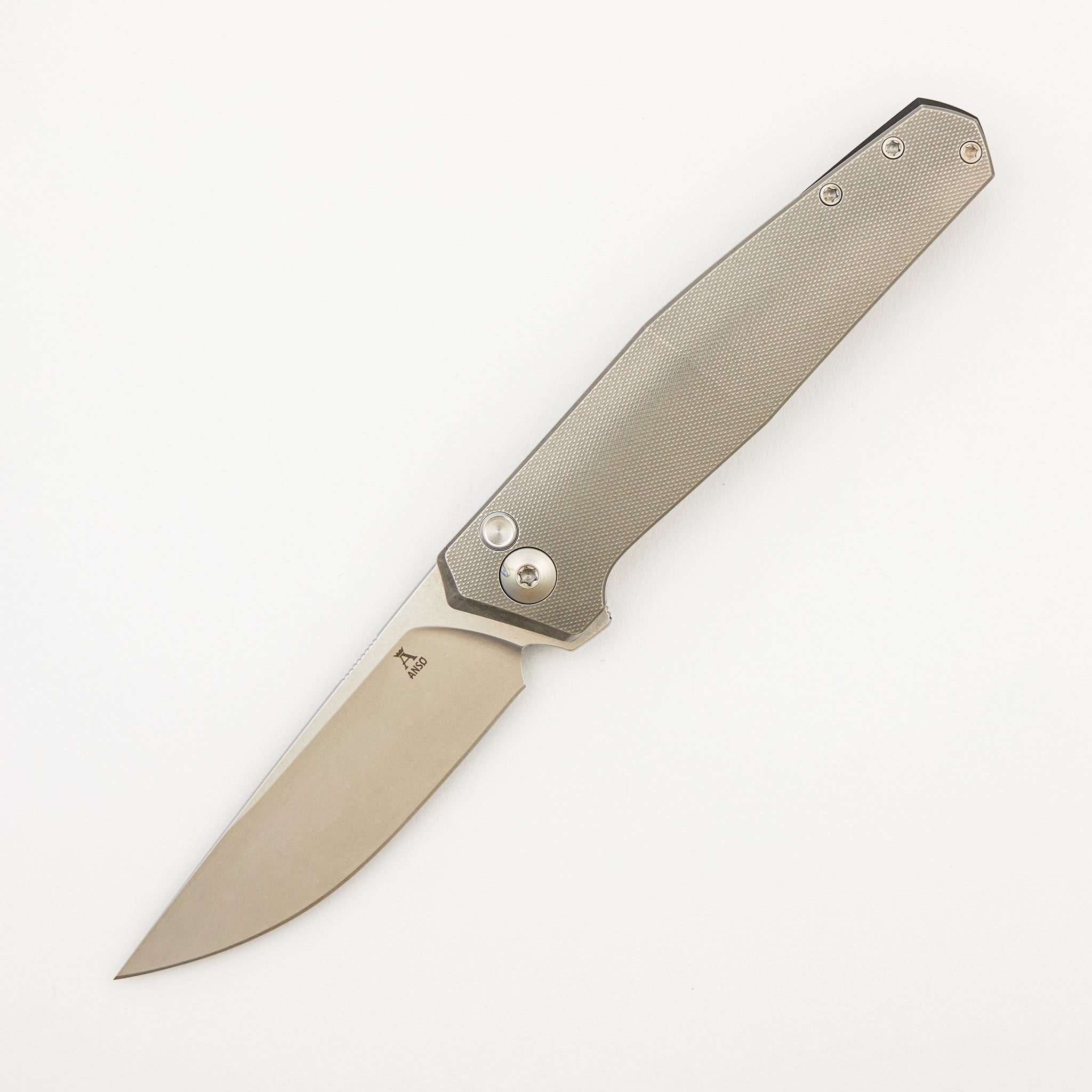 Toko - Grey/Satin Titanium Handle - Zirconium Backspacer - RWL34 Blade